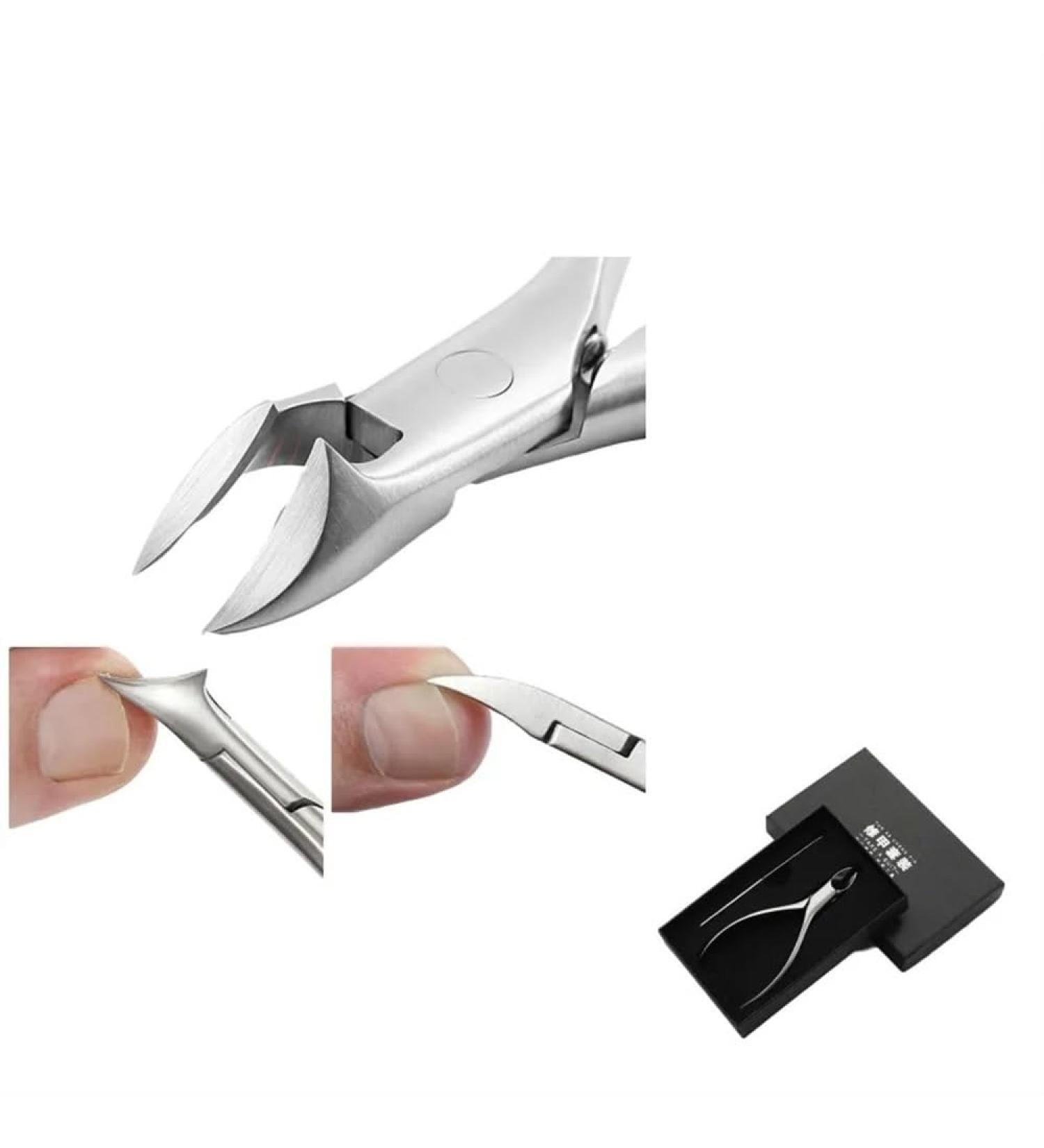Stainless Steel Nail Clippers Trimmer Pedicure Care Professional Cutter Nipper Tools for Feet Toenail Paronychia Improve C1 - Buy Online on GoSupps.com