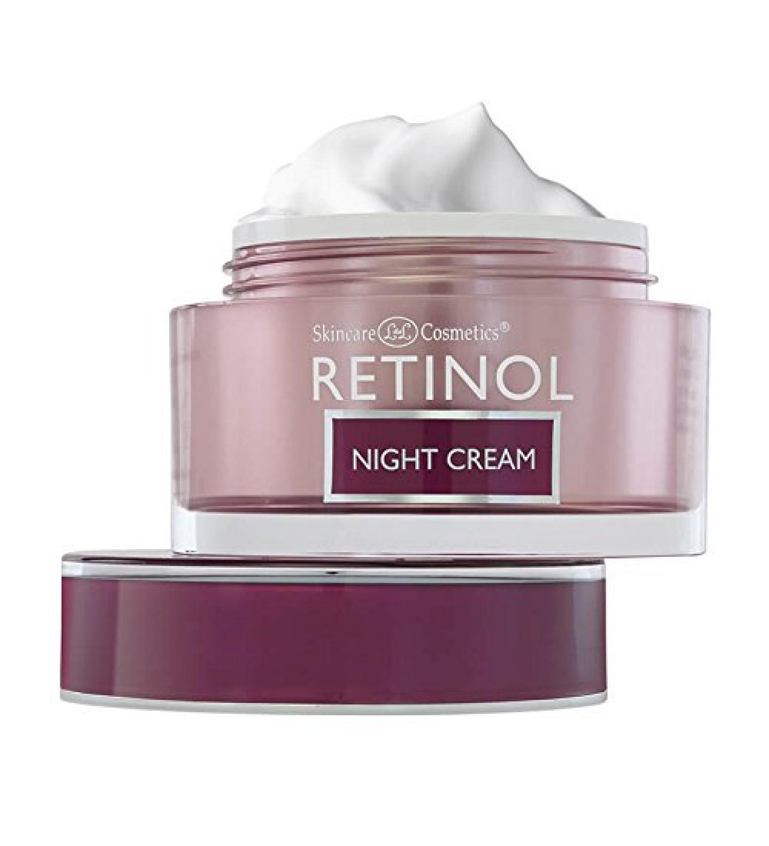 Anti-Aging Retinol Night Cream | Restorative Moisturizer for Younger Looking Skin - Buy Online on GoSupps.com