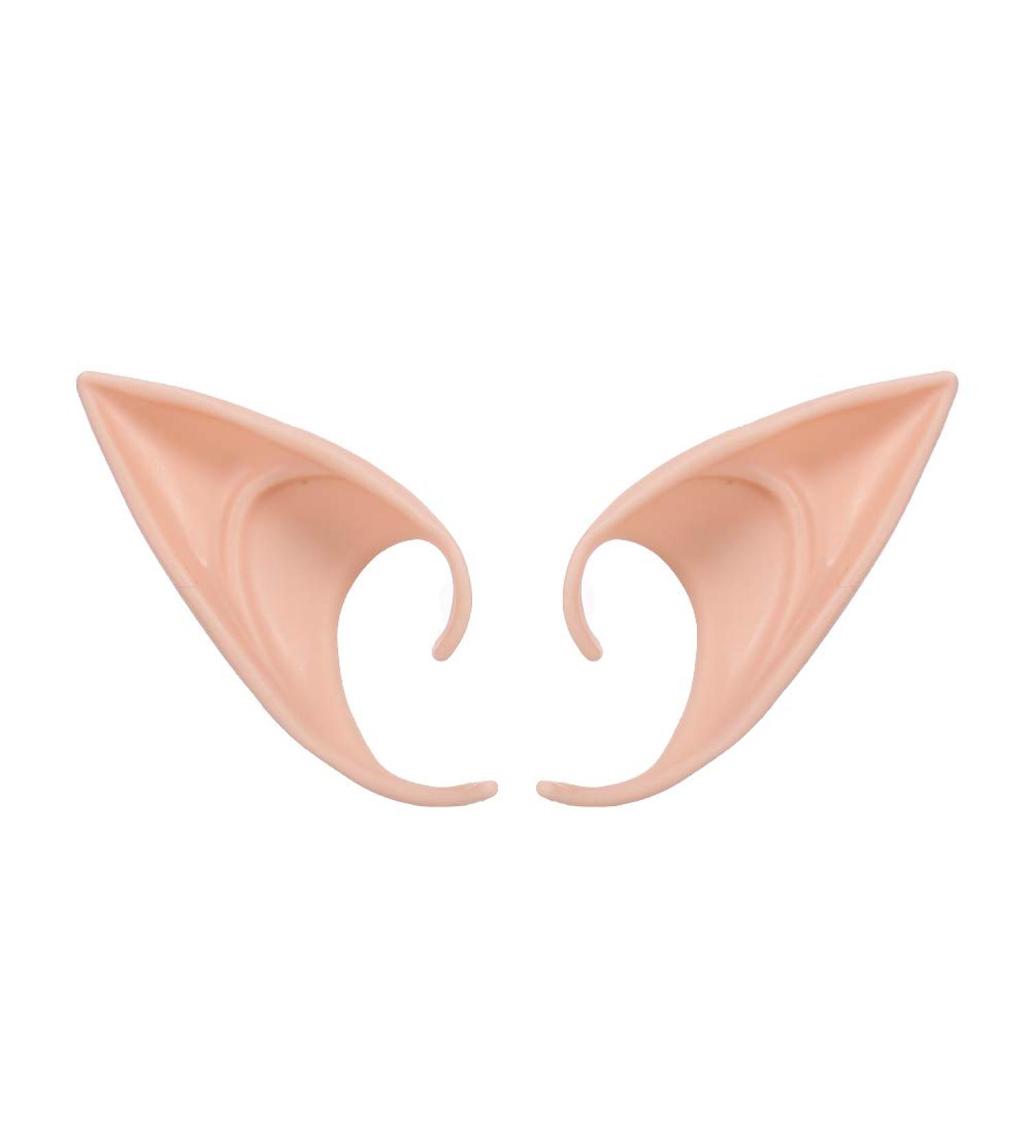 SIUKE Elf Ears for Halloween Cosplay - 1 Pair Fairy Pixie Costume Accessories - Buy Online on GoSupps.com