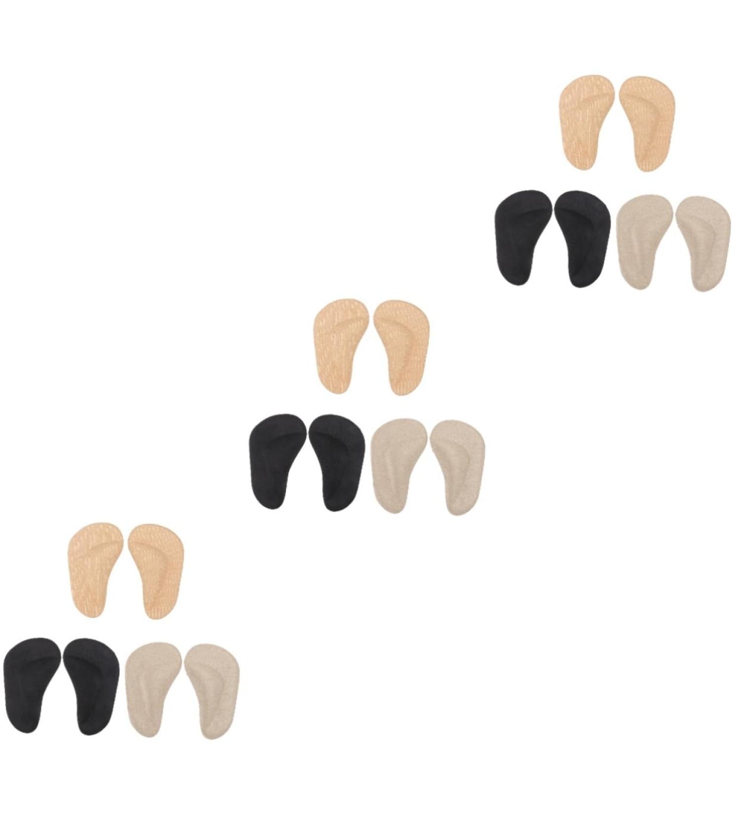 Mobestech 9 Pairs Orthotic Gel Insoles - Supportive Arch Inserts for Plantar Fasciitis Relief | Comfortable Shoe Pads for All Foot Types - Buy Online on GoSupps.com