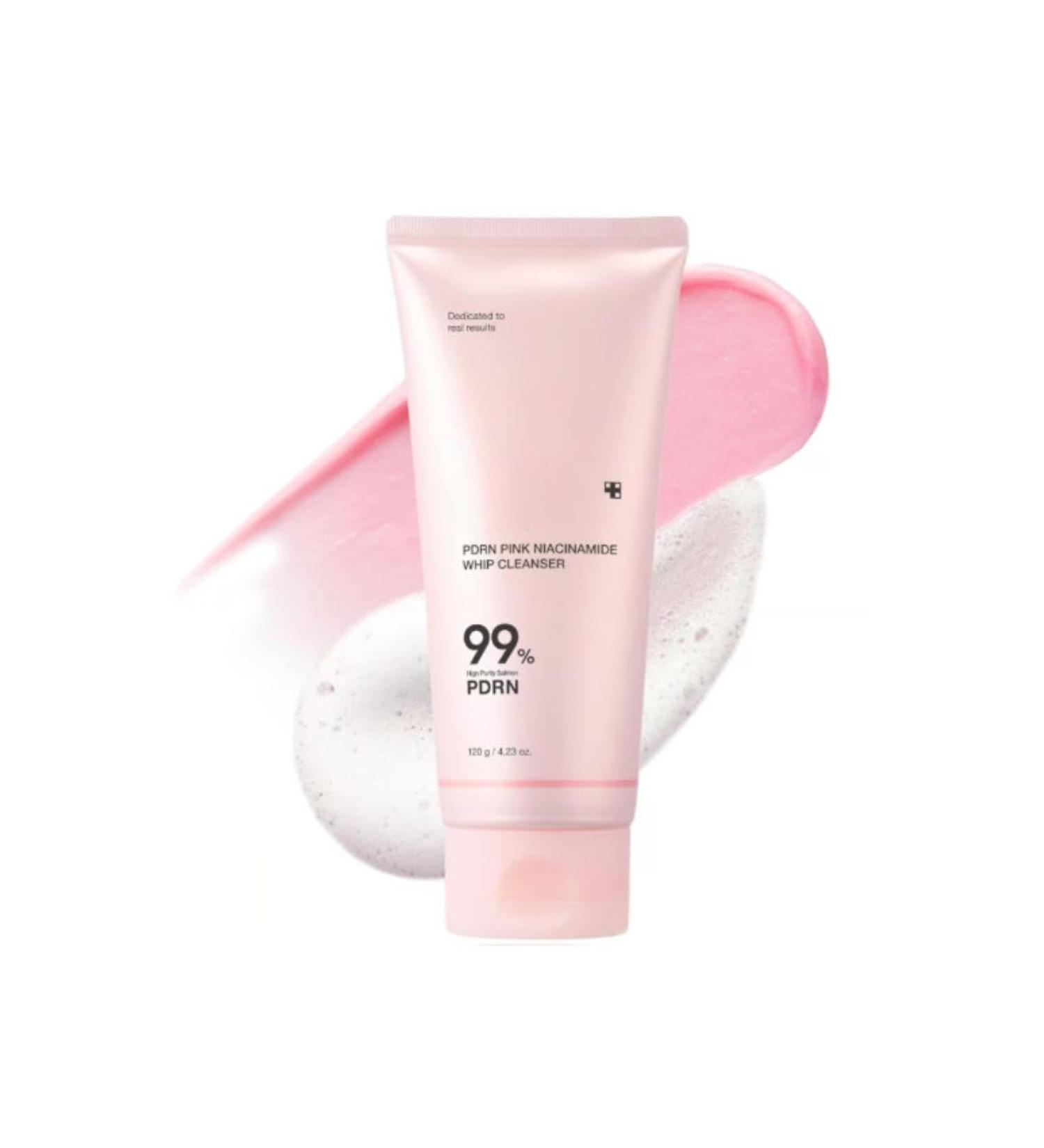 PDRN Pink Niacinamide Whip Cleanser - 120 g - Korean Skincare - 100% Original - Premium Quality