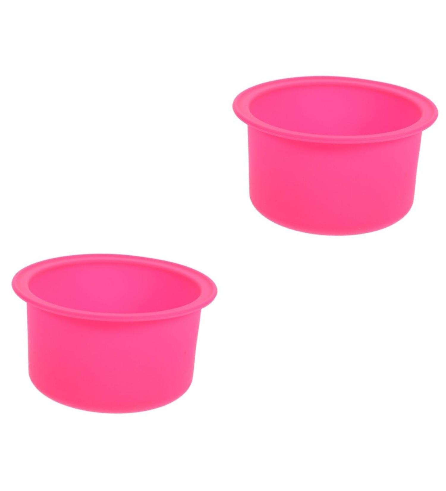 SEWACC 2 Piece Wax Melting Shell - Hair Removal Tool & Heat Warmer | Hot Wax Melting Cup | Rosyx2st 12x12cm | International Shipping - Buy Online on GoSupps.com