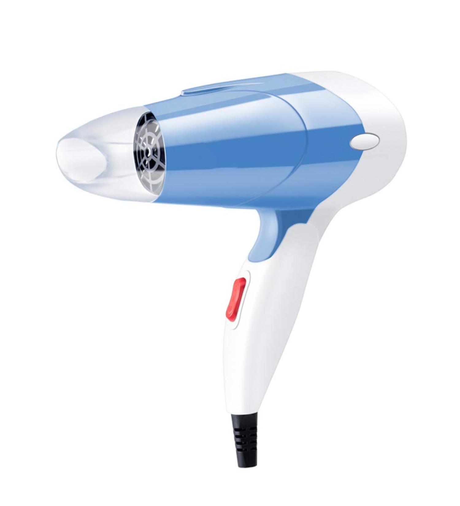 Travel Hair Dryer Small Folding Hair Dryer 1000W 2 Gears Constant Temperature Portable Light Overheat Protection Low Power - Buy Online on GoSupps.com