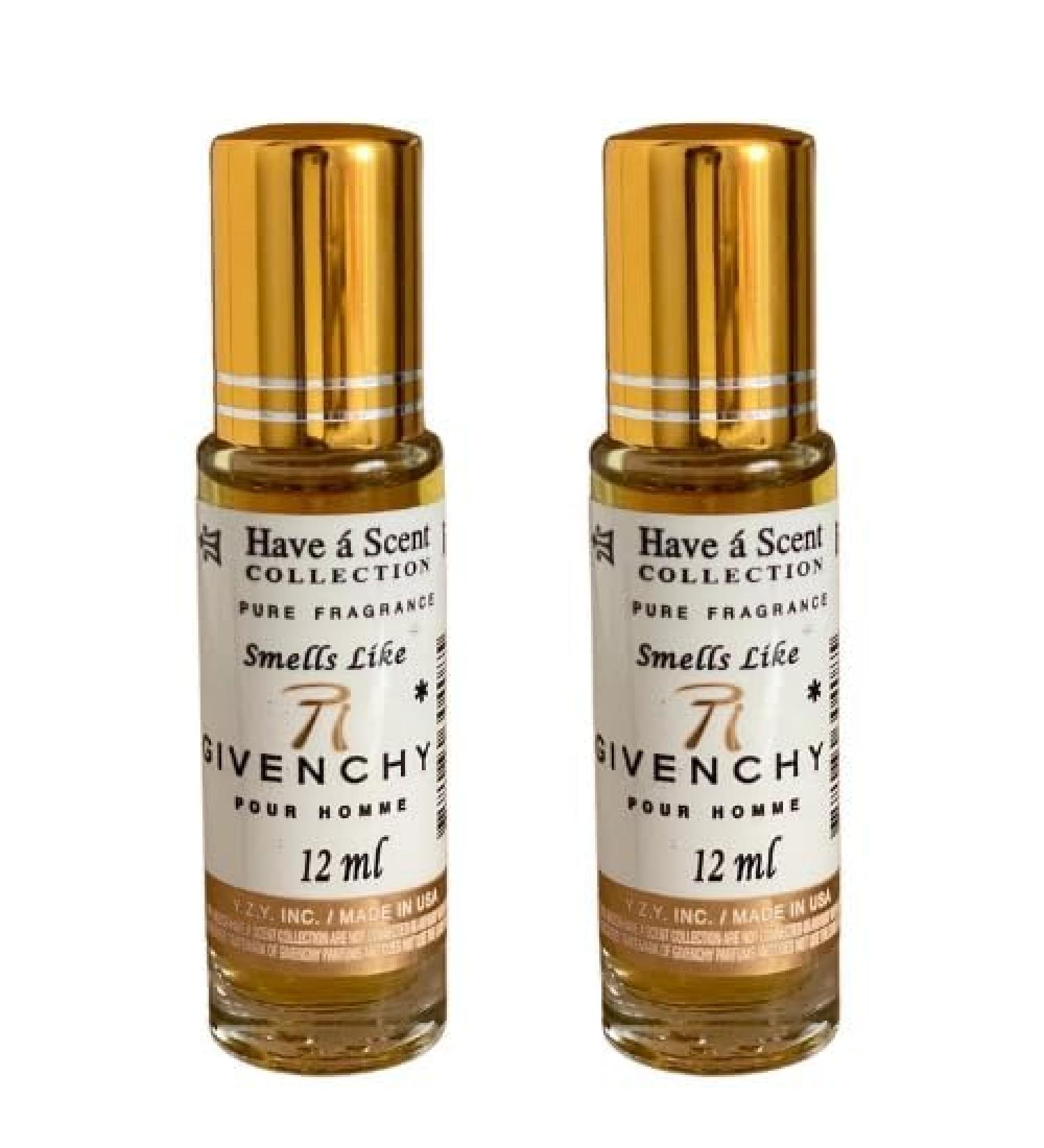 Smell Like Pi Pour Homme Roll On Oil 12ml (pack of 2)