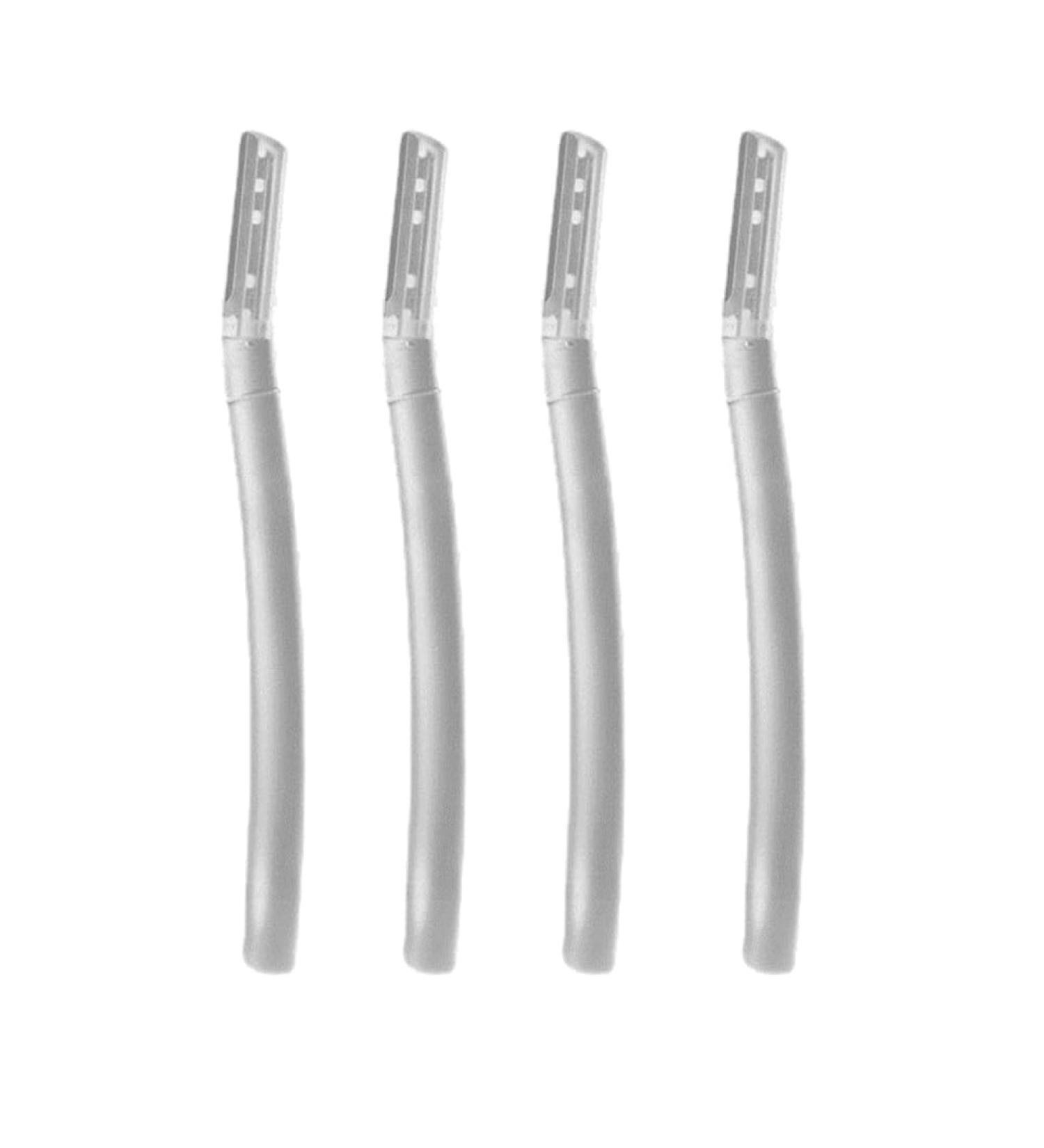 Skin Planing Tool for Women - 4 Count Facial Hair Removal & Gentle Exfoliation Blade for Peach Fuzz & Eyebrows - Buy Online on GoSupps.com