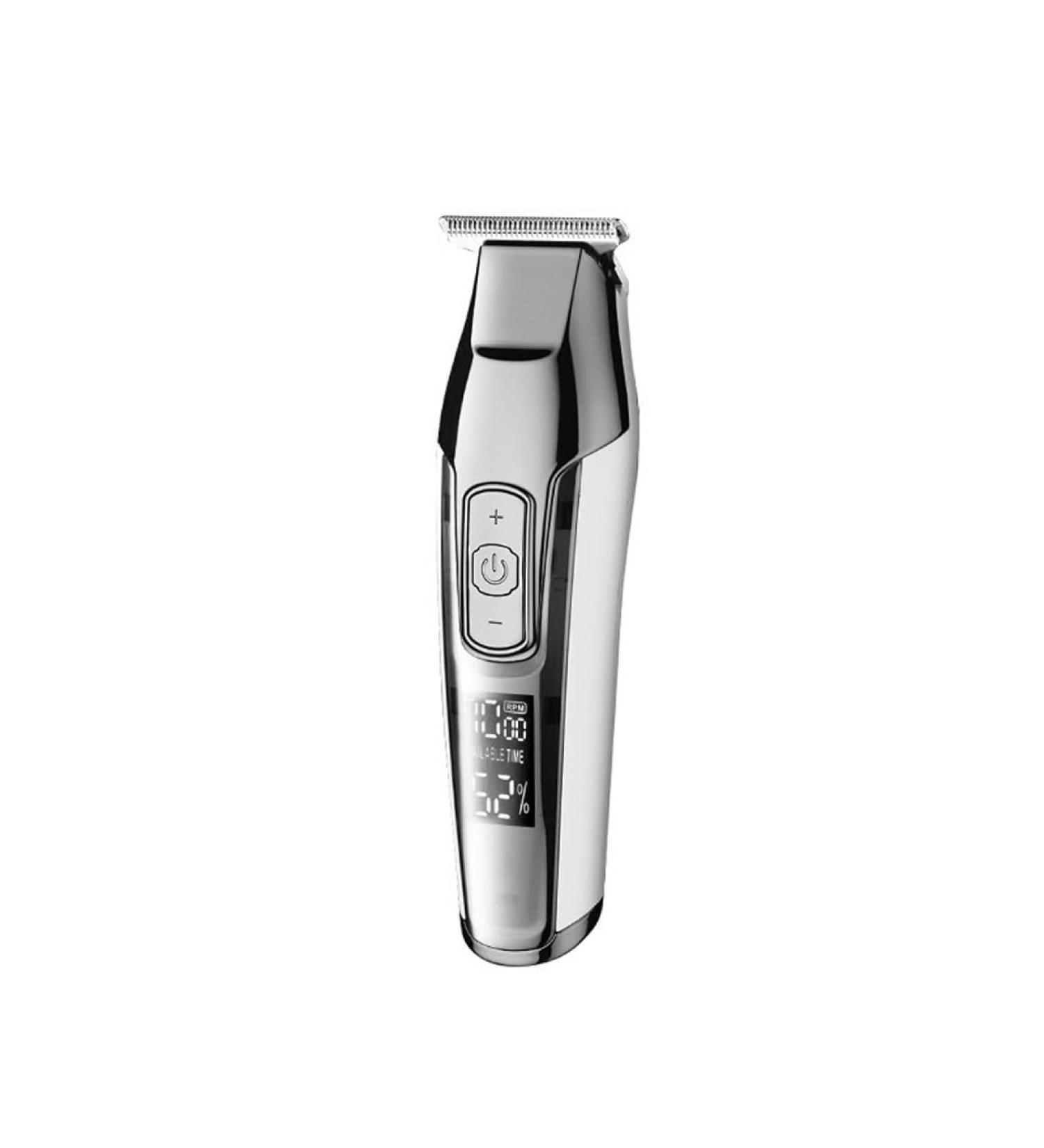 Silent Noise Reduction LED Charging Engraving Electric Scissors - 6cm Gray | International Shipping Available - Buy Online on GoSupps.com