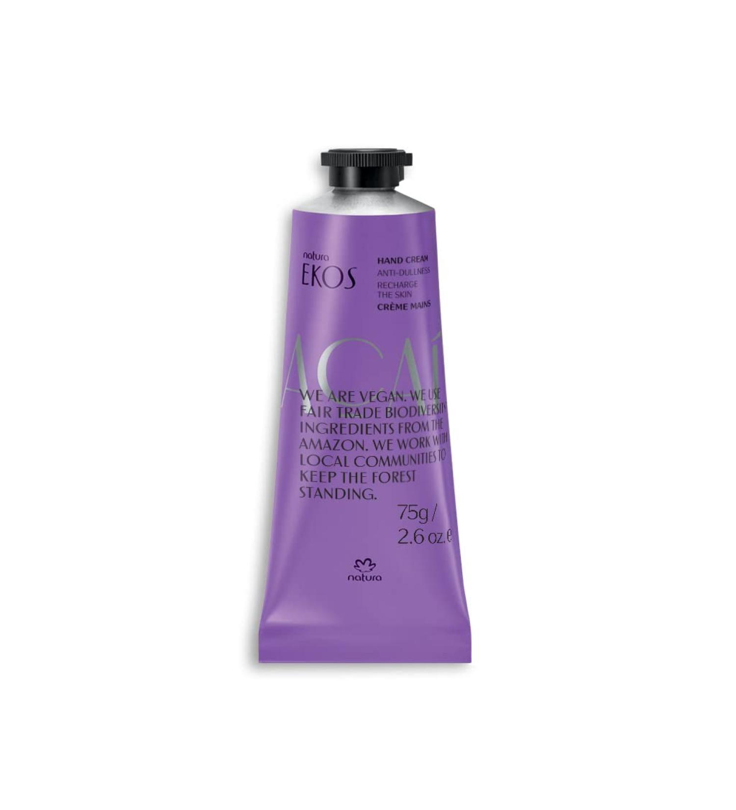Natura EKOS A ai Hand Cream | 100% Vegan & Cruelty-Free | Comfort & Moisture for Dry Damaged Hands | 75g - Buy Online on GoSupps.com