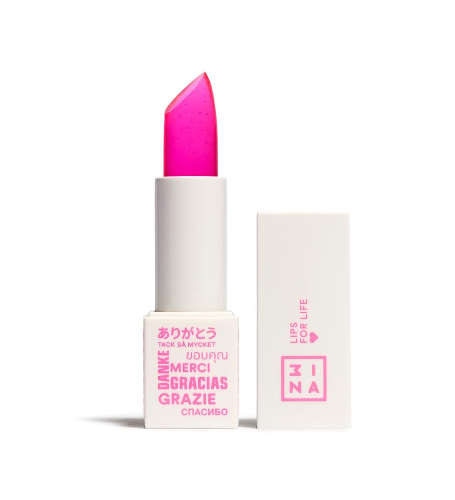3INA MAKEUP - Lips for Life - Color Changing Lipstick - PH Magic Lipstick - Nourishing Lip Balm - Lipstick for Dry Lips - Vegan - Cruelty Free - Buy Online on GoSupps.com