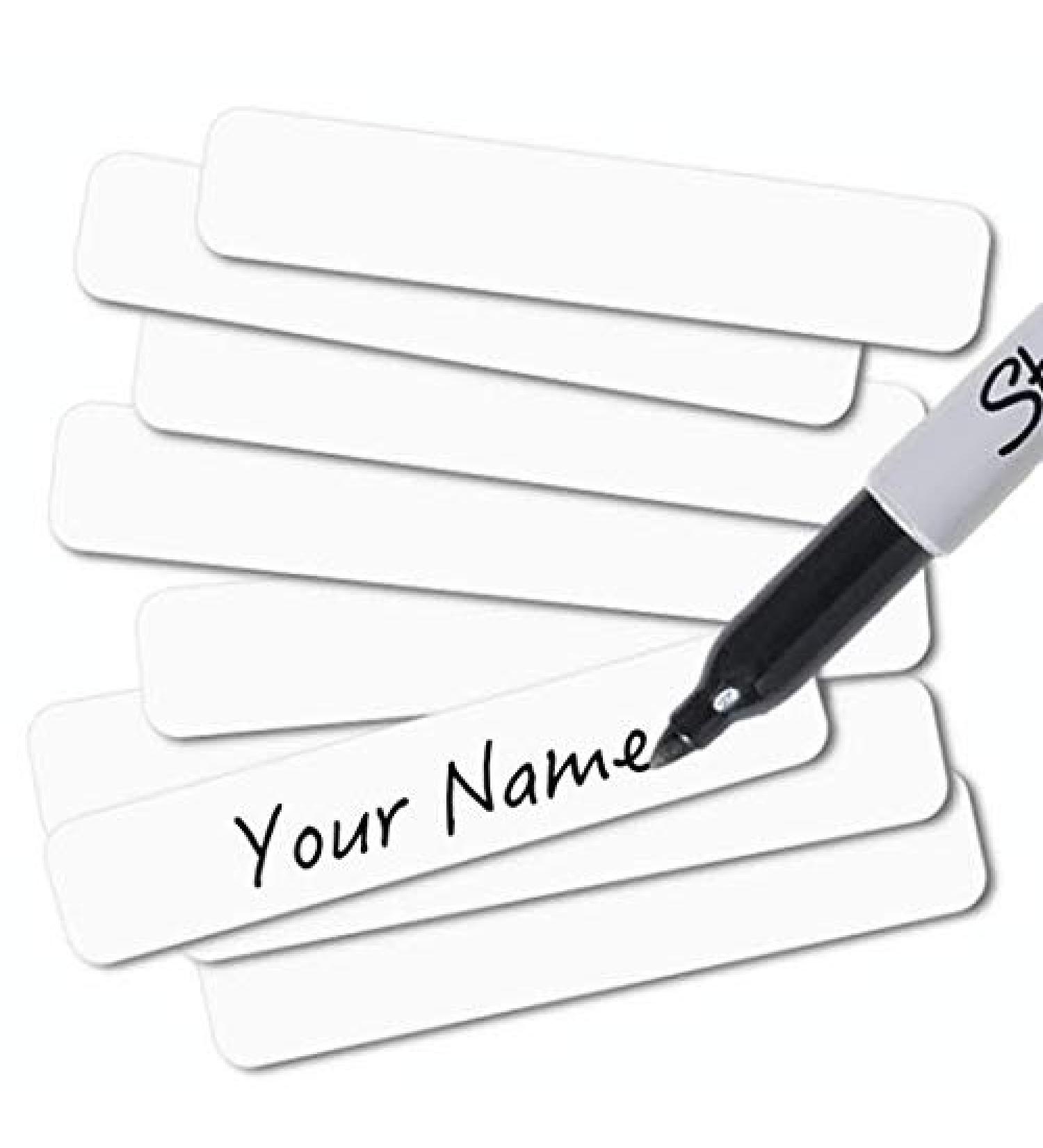 100-Pack Writable Iron On Clothing Labels | Washer & Dryer Safe - Buy Online on GoSupps.com