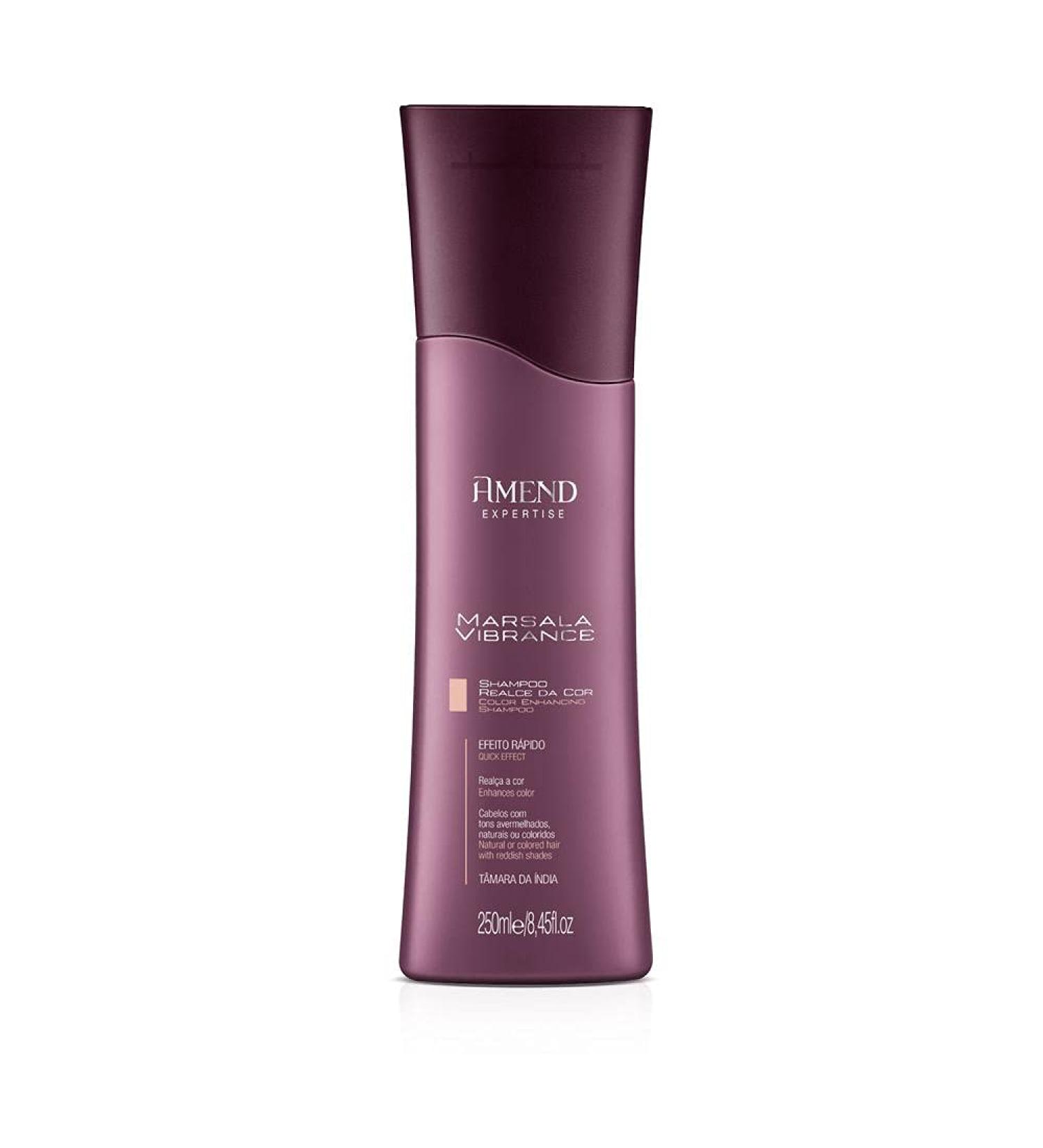 Amend Amend expertise Marsala Vibrance Shampoo 250 ml Special Hair with Red Tones