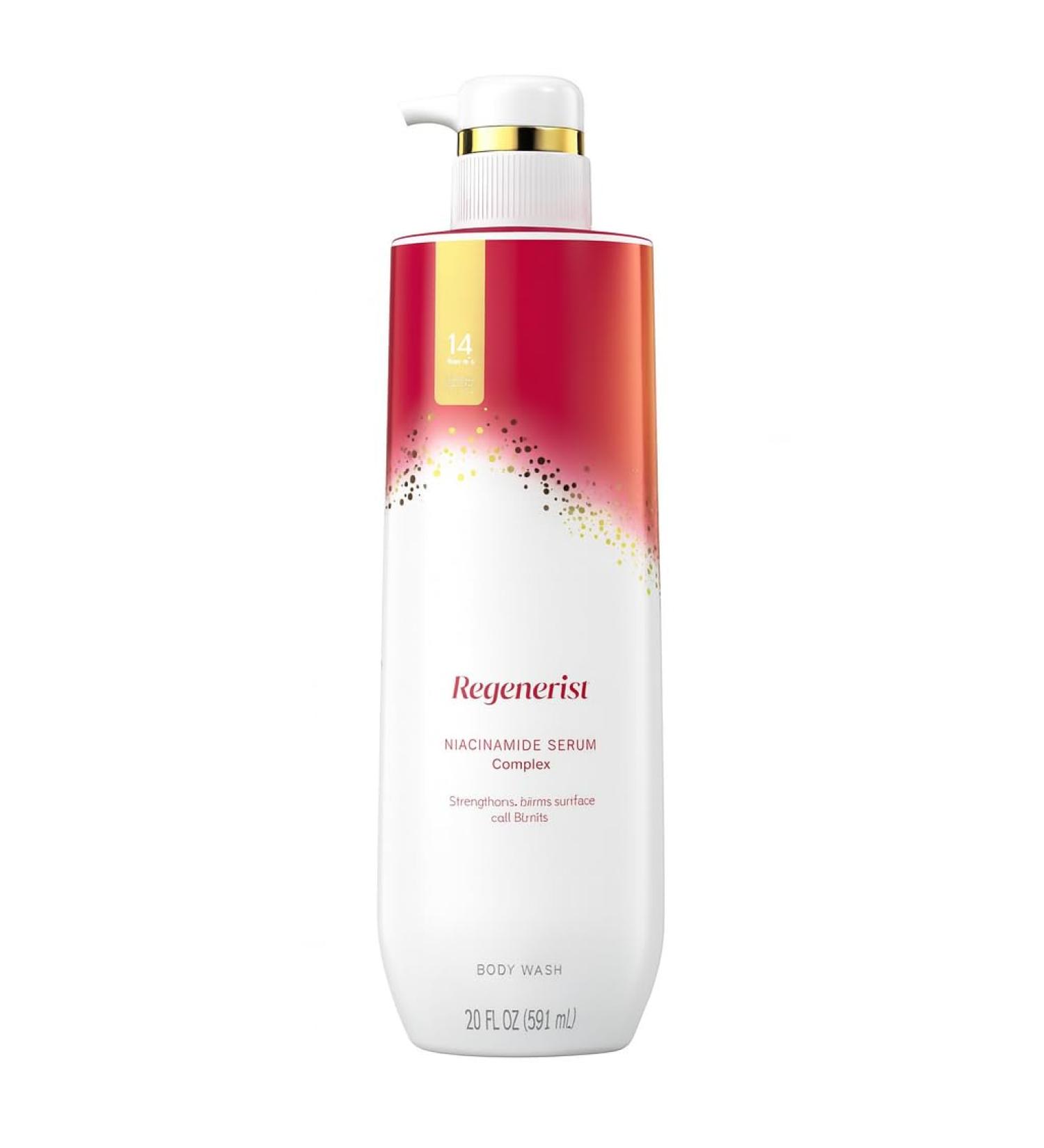 Niacinamide Body Wash for Women Gentle Shower Gel for Soft Smooth-Feeling Skin Fresh Scent Daily Bath Wash 20 fl oz Bottle - Buy Online on GoSupps.com