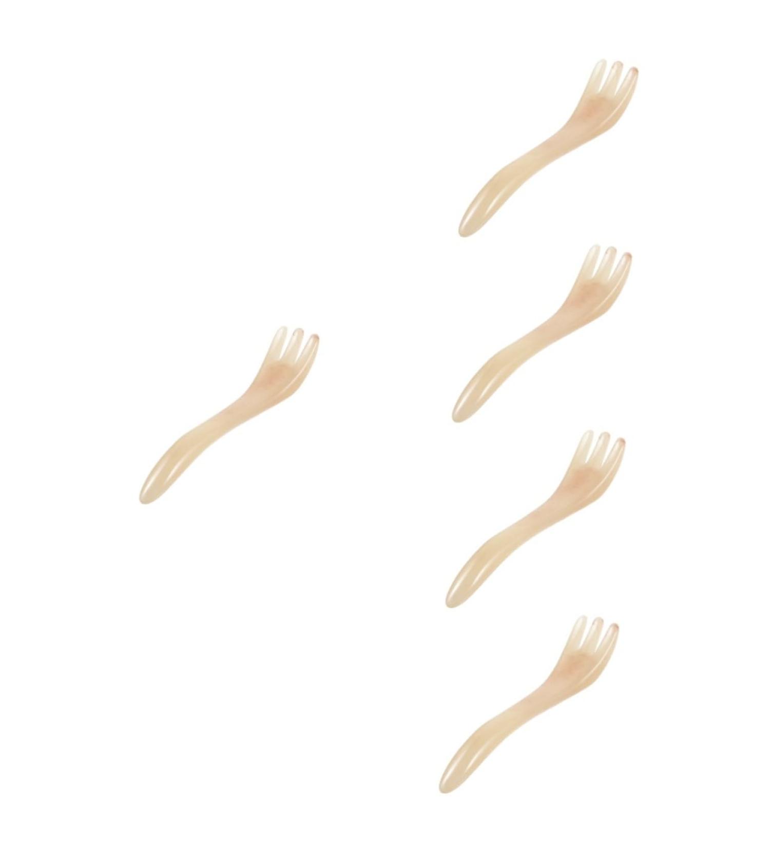 Fomiyes 5-in-1 Scratching Ridge Hair Massager & Scalp Clipper Stress Relief Gua Sha Head Massage Tool - Buy Online on GoSupps.com