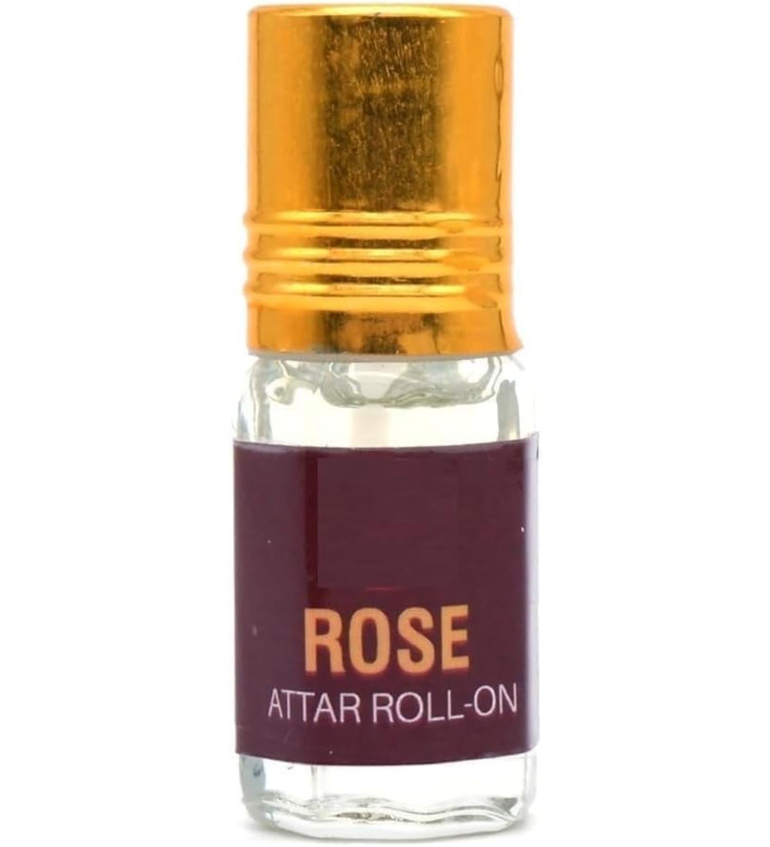 Rose Attar Roll On | Luxury Scent with Long Lasting Fragrance For Men & Women |3ml - Buy Online on GoSupps.com