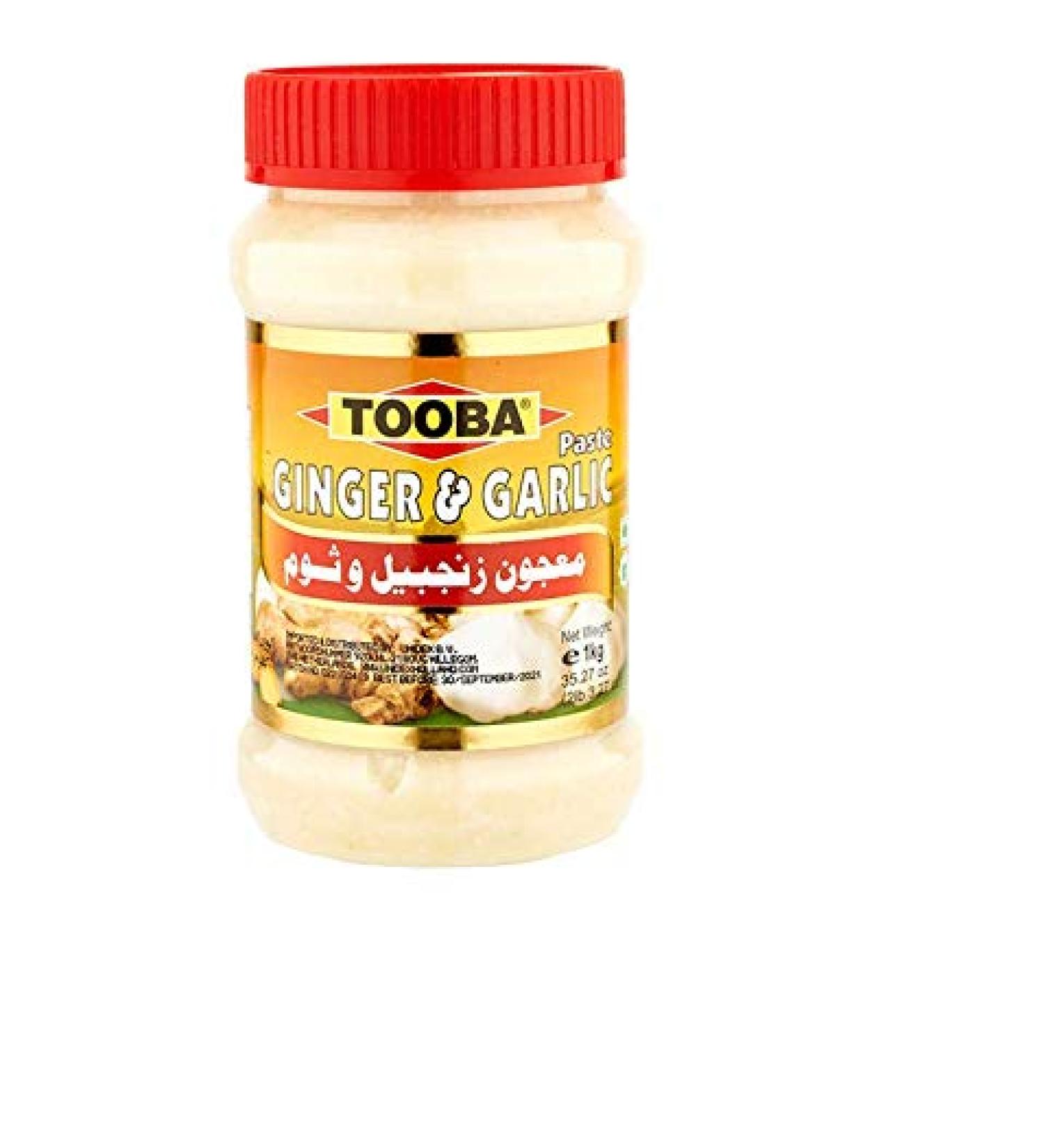 TOOBA Ginger & Garlic Mix Paste |Spicy |Great Flavour |AUTHENTICATE Taste| 1 KG