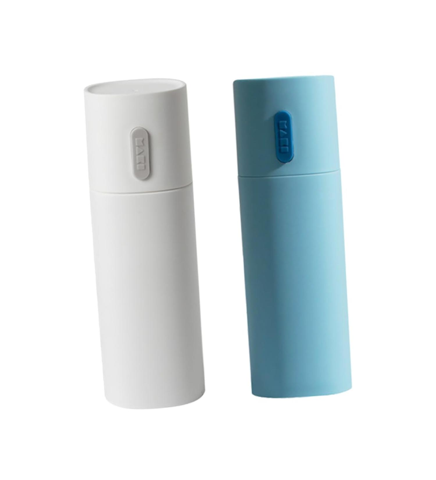 Frcolor Travel Toothbrush & Toothpaste Holder Set - 2 Piece Etui for Easy Travel & Hygiene - Buy Online on GoSupps.com