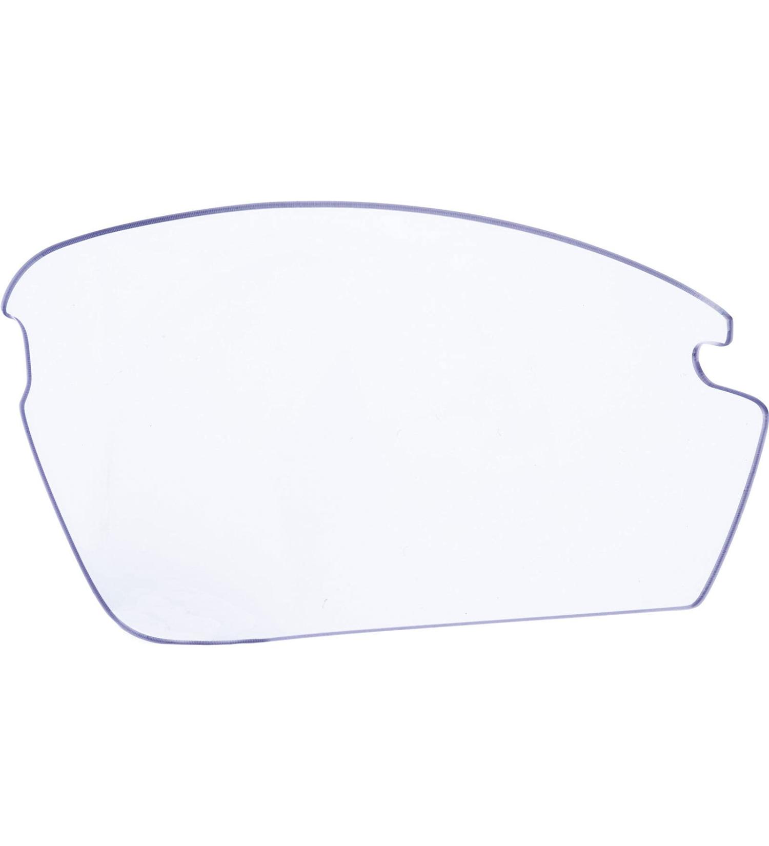 Interchangeable lenses in different colors for the Leader TRACKER sports glasses in transparent