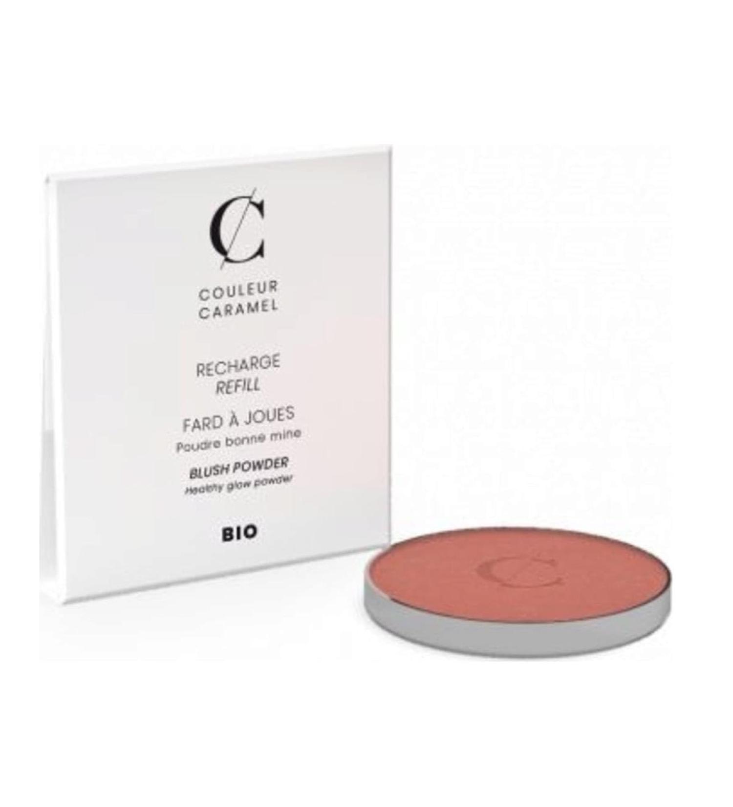 Couleur Caramel - Organic & Vegan Blush Refill (52- Fresh Pink)