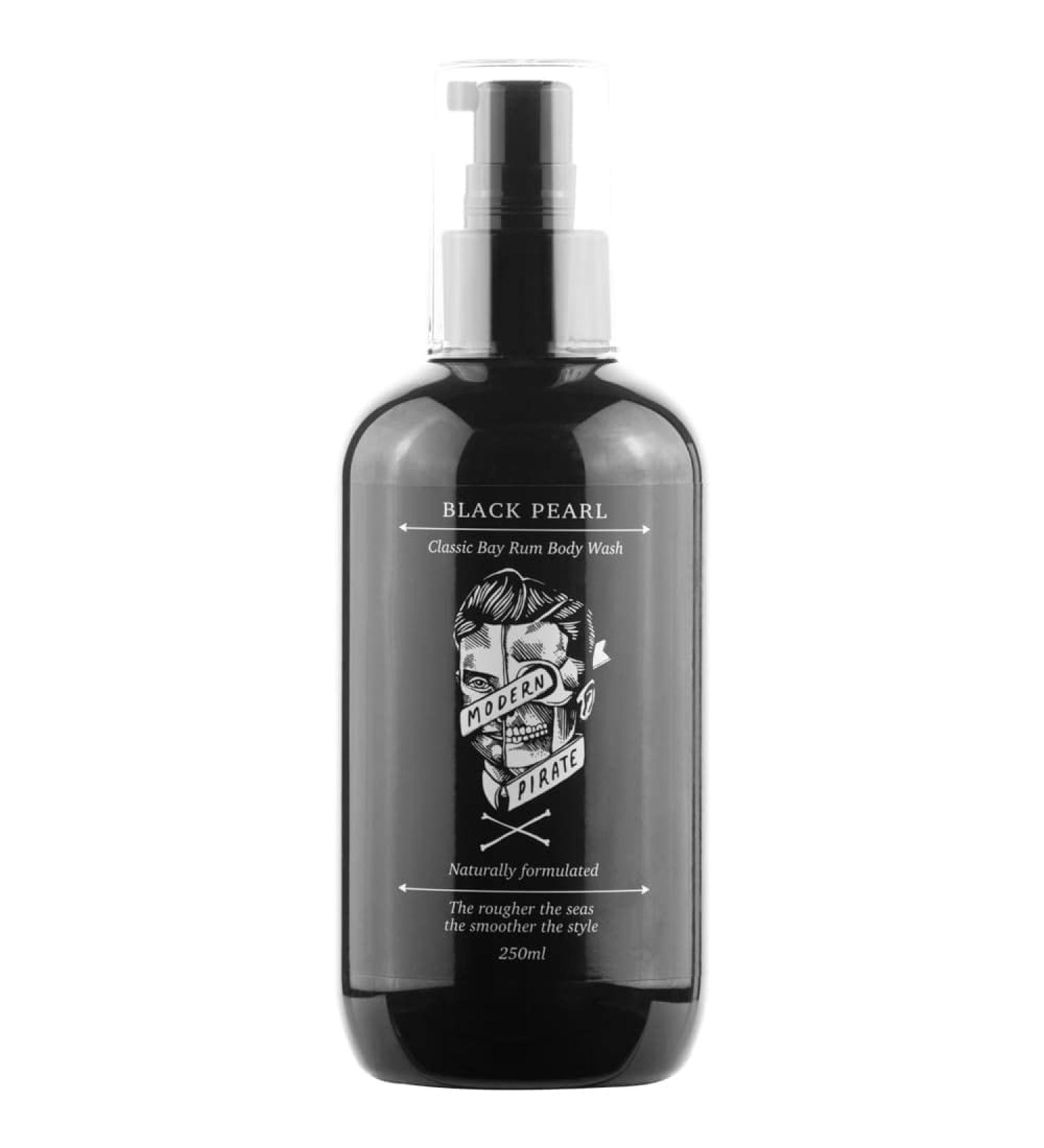 Modern Pirate Black Pearl Classic Bay Rum Bodywash 250 mL