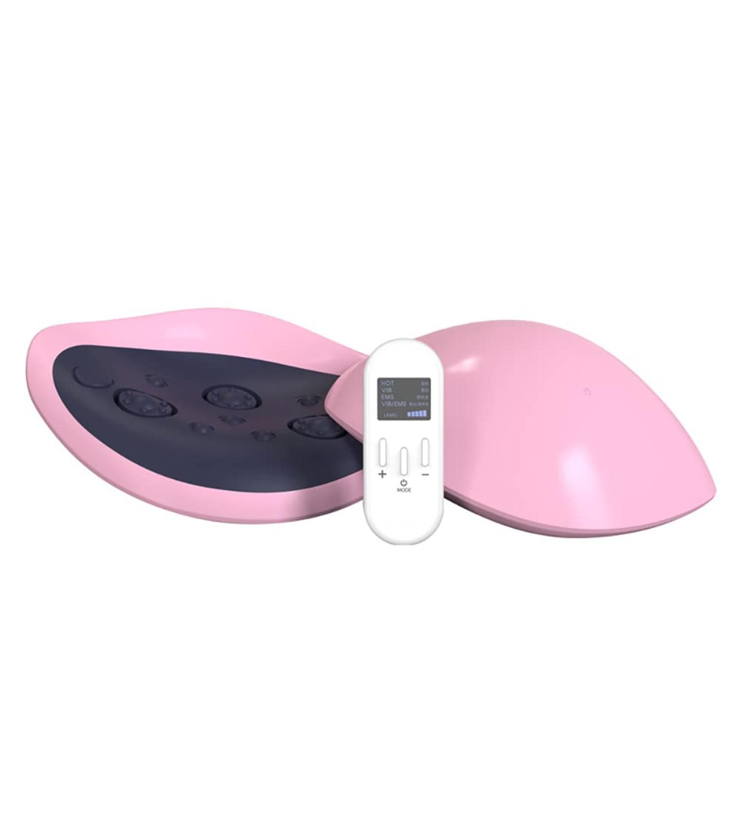 KTROK Wireless Breast Massager - Portable Electric Enhancer with 4 Modes 5 Intensity Levels & Hot Compress - Remote Control for Enlargement & Firmness - Buy Online on GoSupps.com