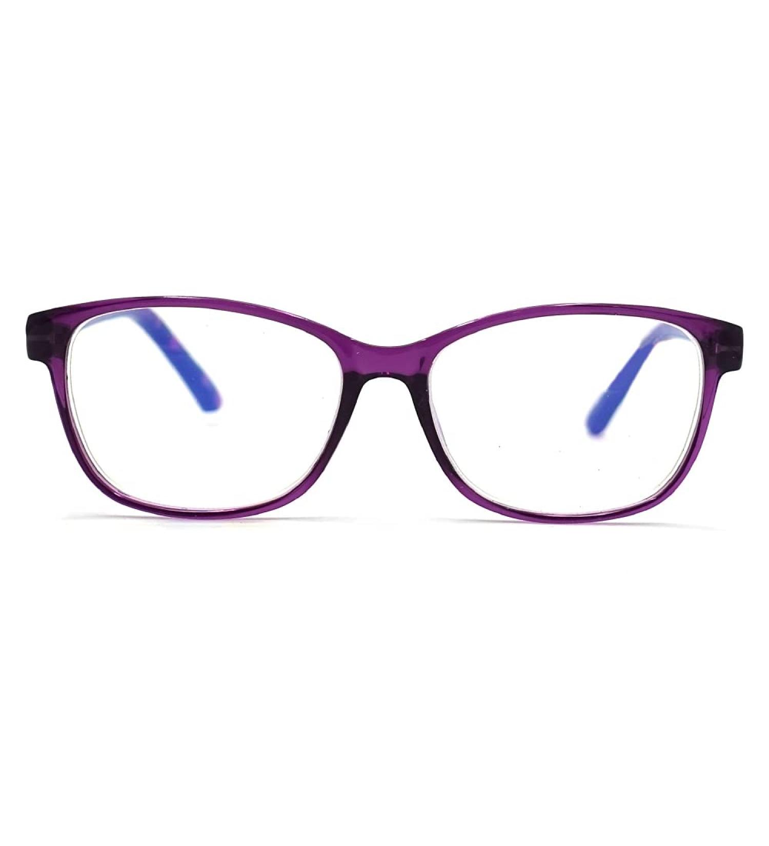 Blue Light Blocking Reading Glasses for Men & Women | 1.25 Strength Purple Computer & Gaming Glasses - Buy Online on GoSupps.com