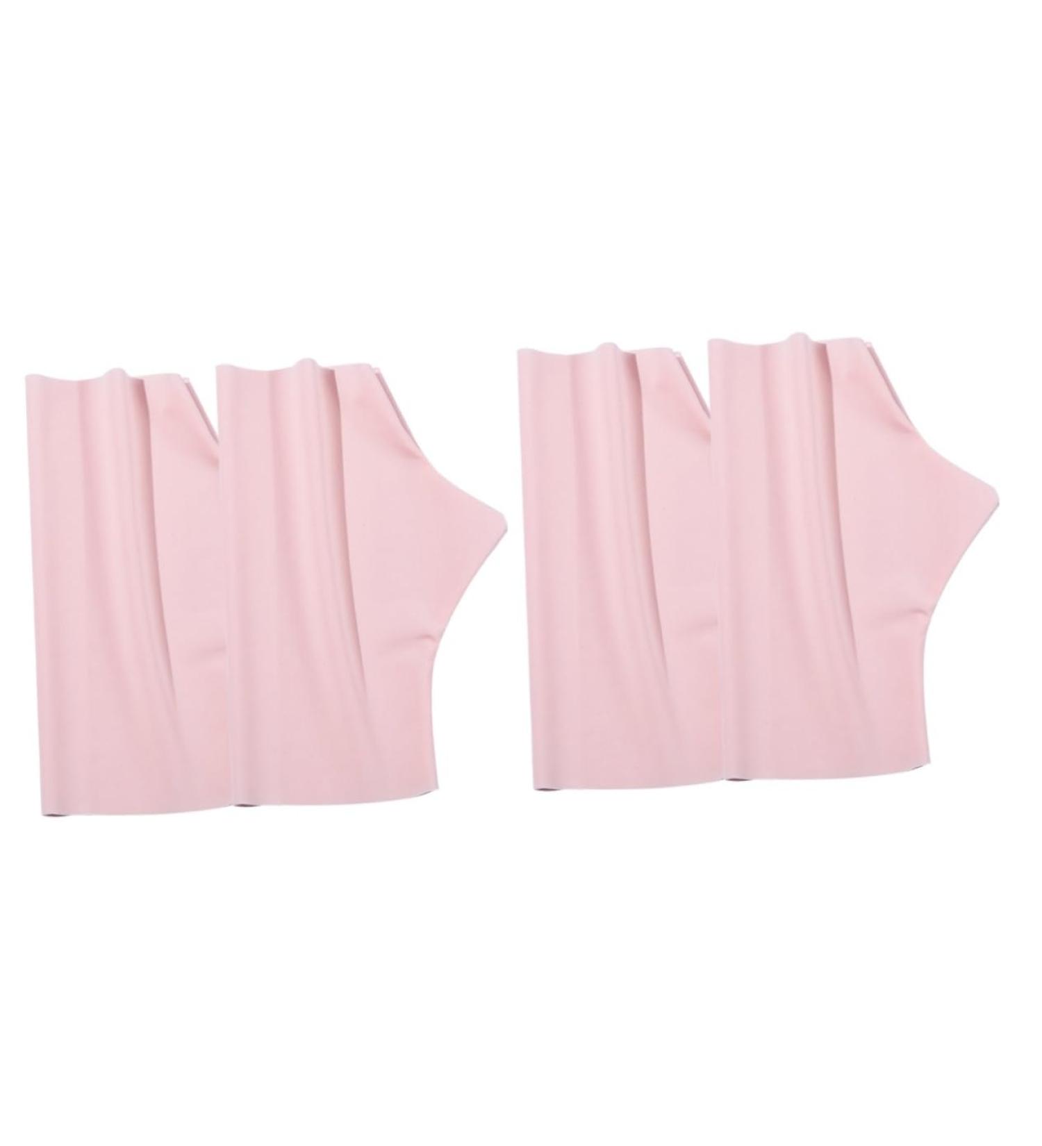 Healeved 2 Pairs Ice Silk Nail Gloves Nail Art Fingerless Gloves Gel Nail Lamp Gloves Uv Protective Sleeves Glove Gloves for Nail Manicure Gloves Anti Uv Pink Nylon Miss Care Anti Gloves - Buy Online on GoSupps.com