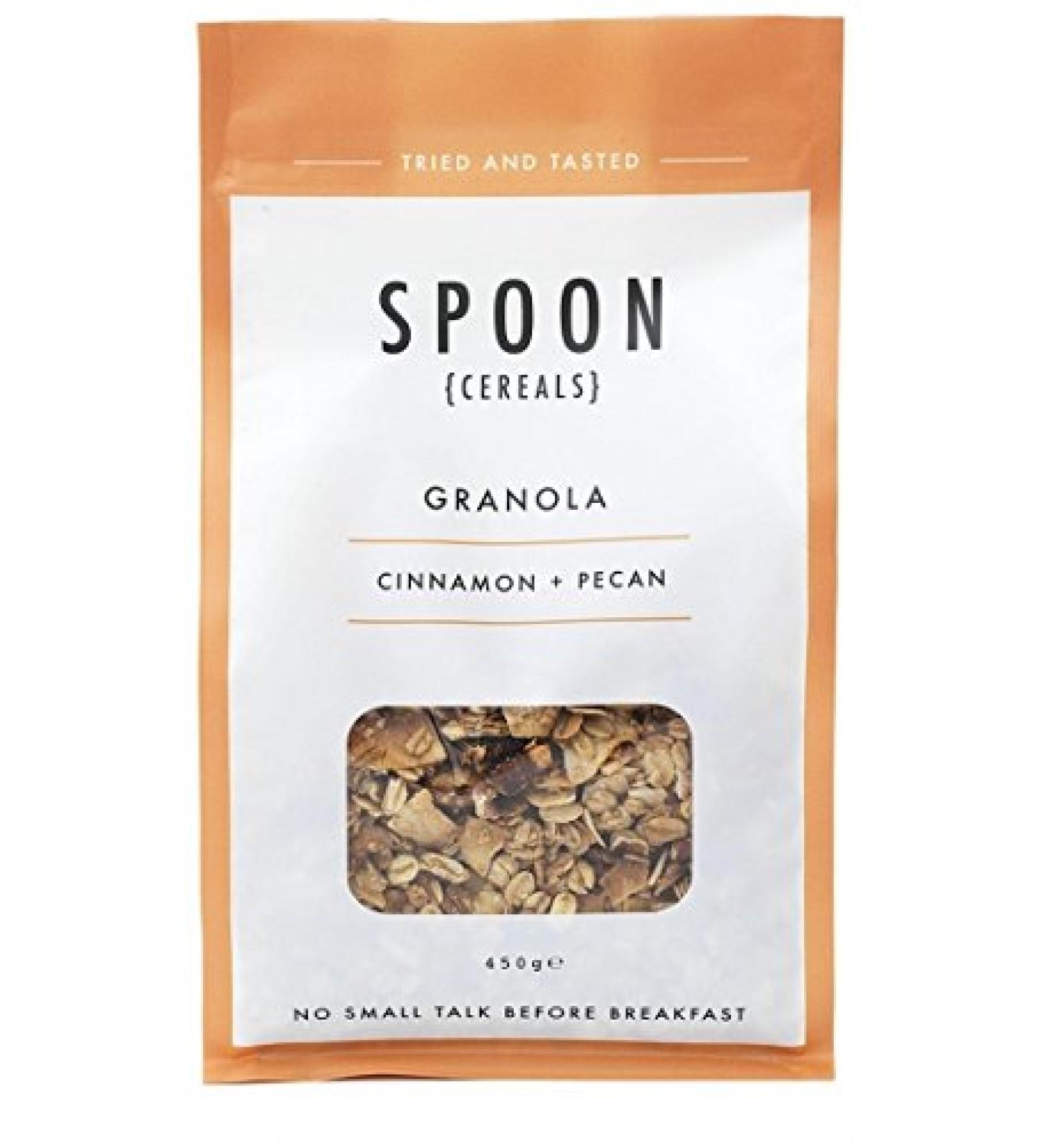 Une Cuill re De Cannelle + C r ales Granola 450G De Noix De P can