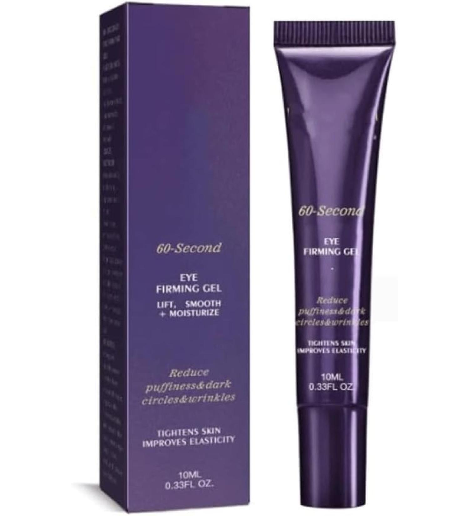 60 Seconds Eye Firming Gel Anti Wrinkle Eye Cream Fast Wrinkle Repair Eye Cream Awakening Eye Gel Reduce Signs of Aging - Buy Online on GoSupps.com