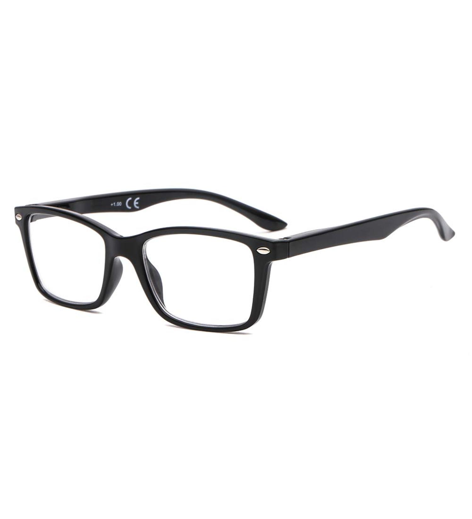 Suertree Reading Glasses - 2.0X Diopters Spring Hinge Eyewear for Men & Women | Visual Aid Reading Glasses BM151 - Buy Online on GoSupps.com