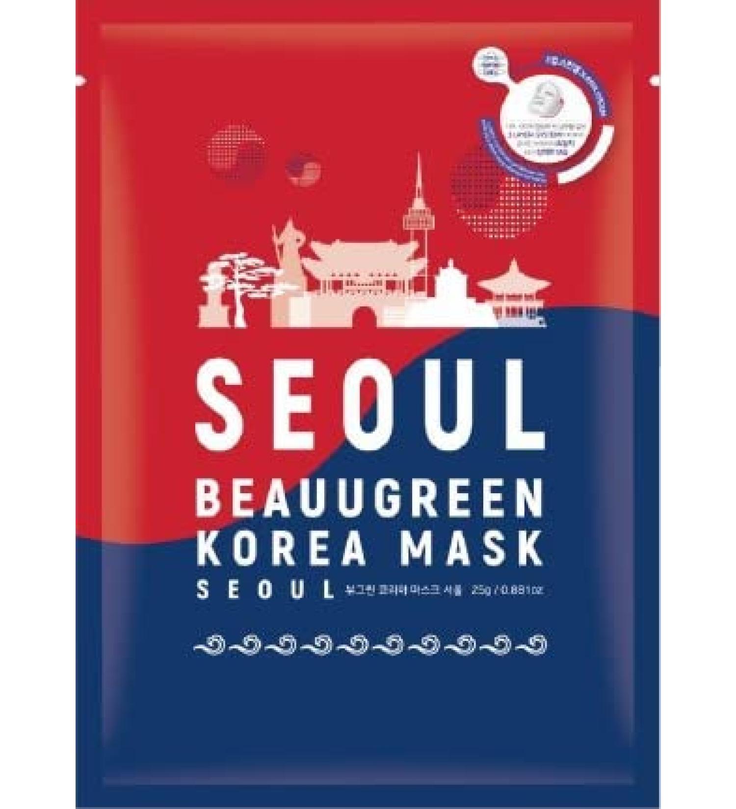 Buy Beauugreen K-Beauty Mask Seoul GUNG 23g | Authentic Korean Skincare for Glowing Skin - Buy Online on GoSupps.com