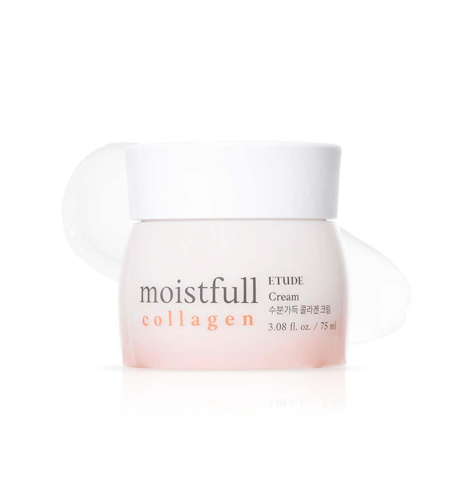 ETUDE Moistfull Collagen Cream 75ml | Hydrating Collagen Cream for Bouncy & Dewy Skin - Buy Online on GoSupps.com