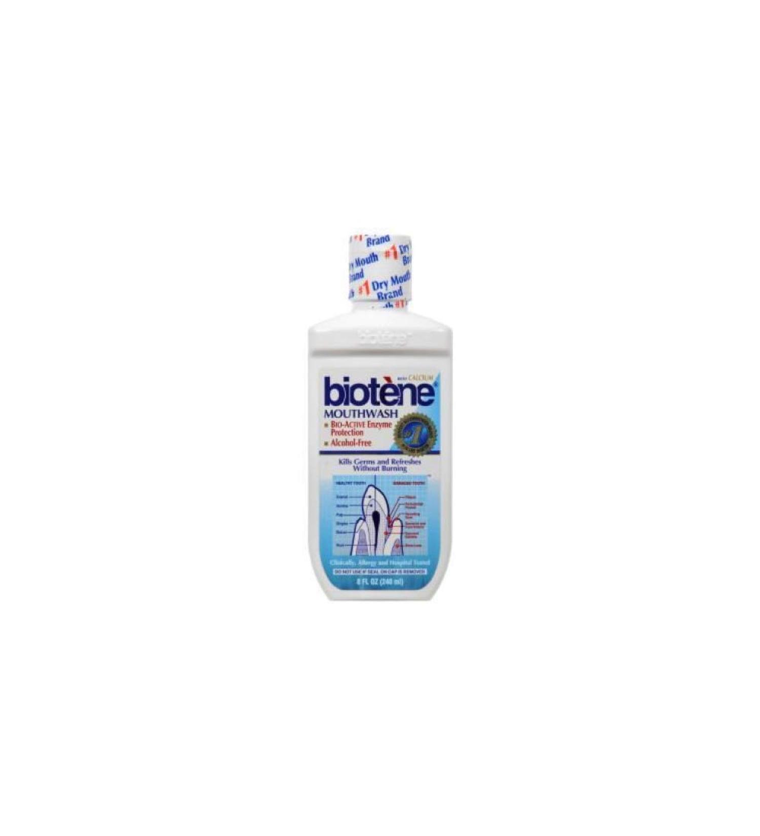 Biotene Dry Mouth Oral Rinse Fresh Mint 8 oz