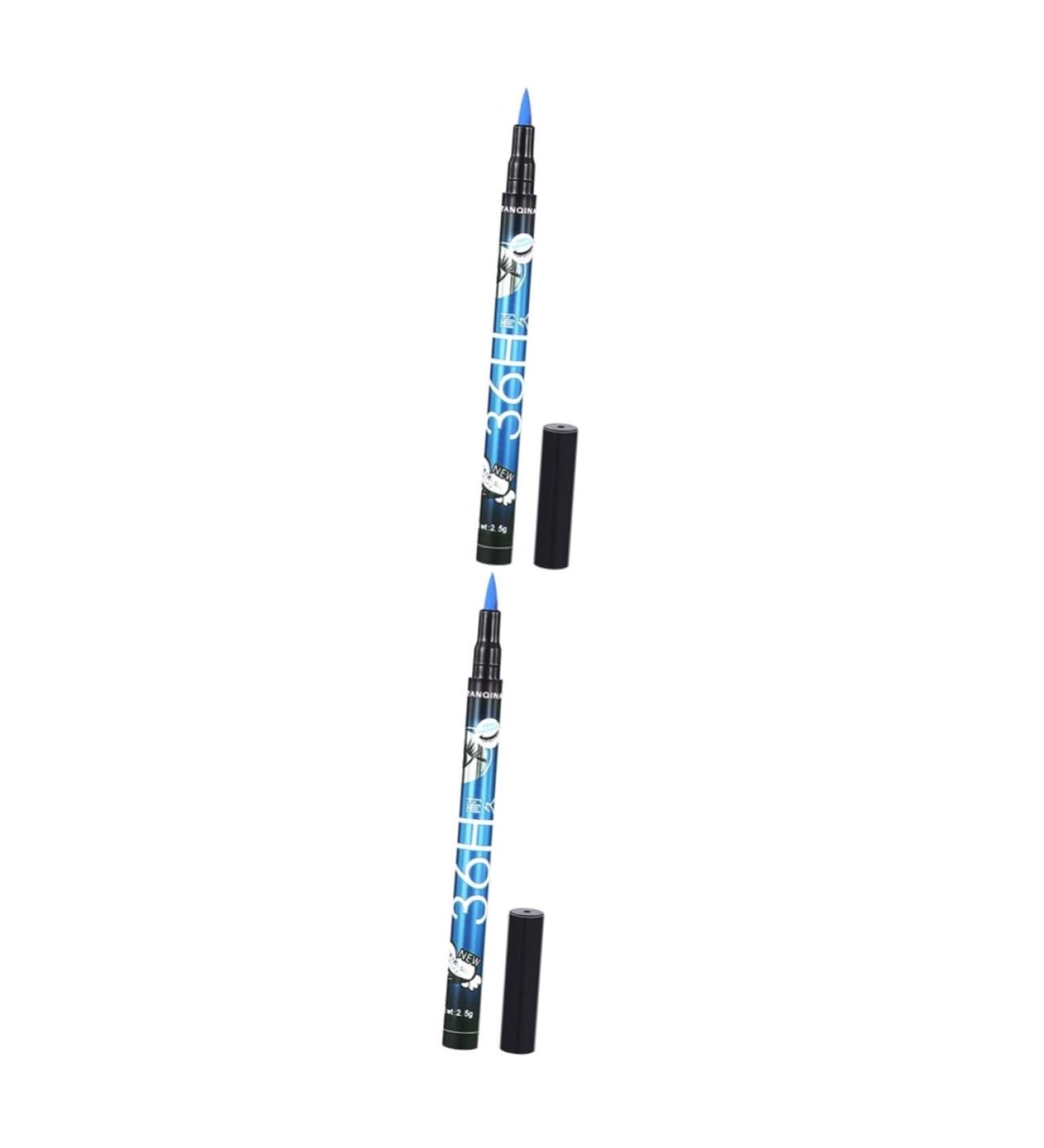 Didiseaon 2pcs Liquid Liner Liquid Eyeliner Women Eyeliner Colorful Eyeliner Eyeline Pencil - Buy Online on GoSupps.com