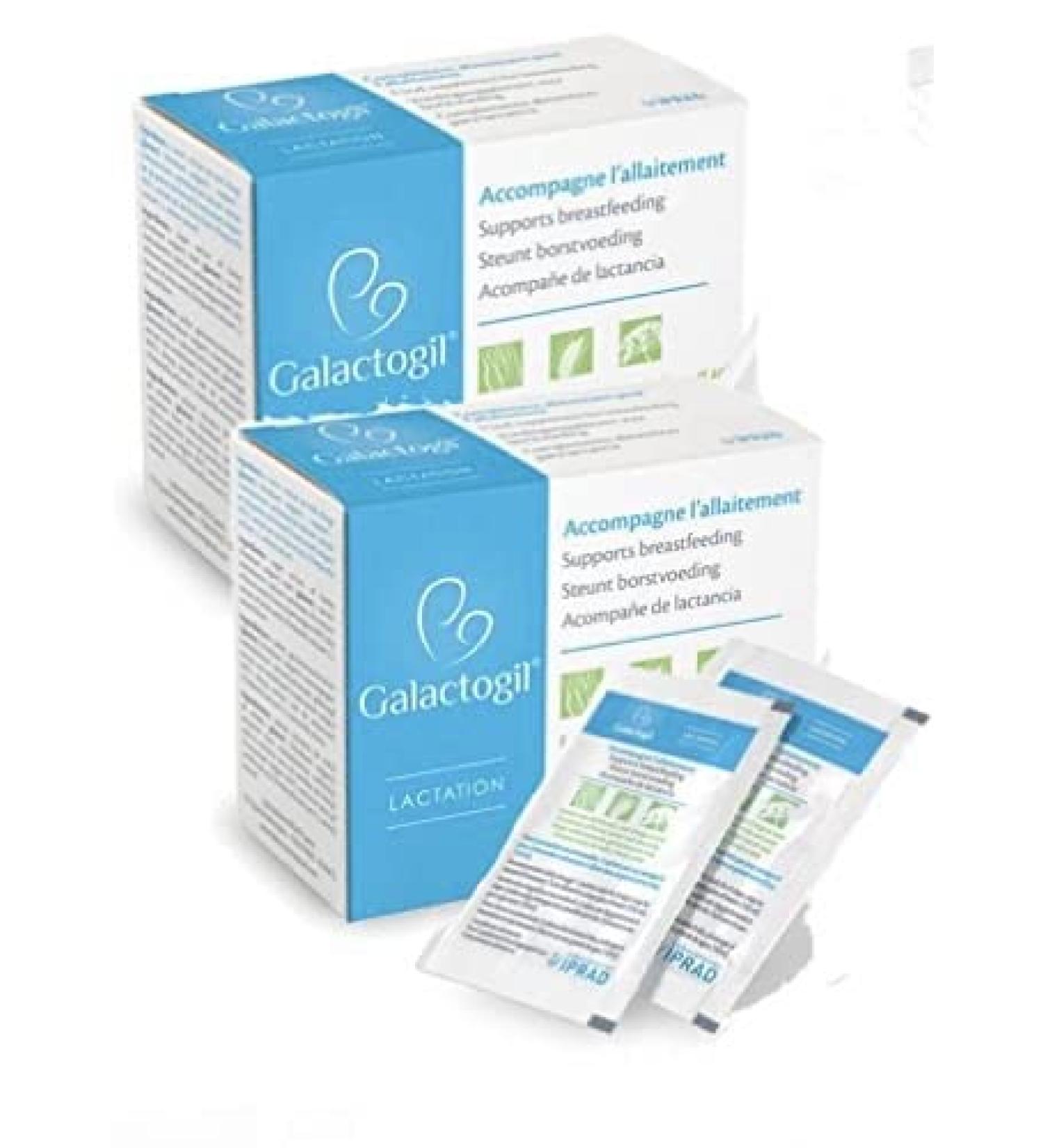 Galactogil Lactation - New: The Natural Solution to Support Breastfeeding - Pack of 2 Boxes of 24 Sachets - Buy Online on GoSupps.com