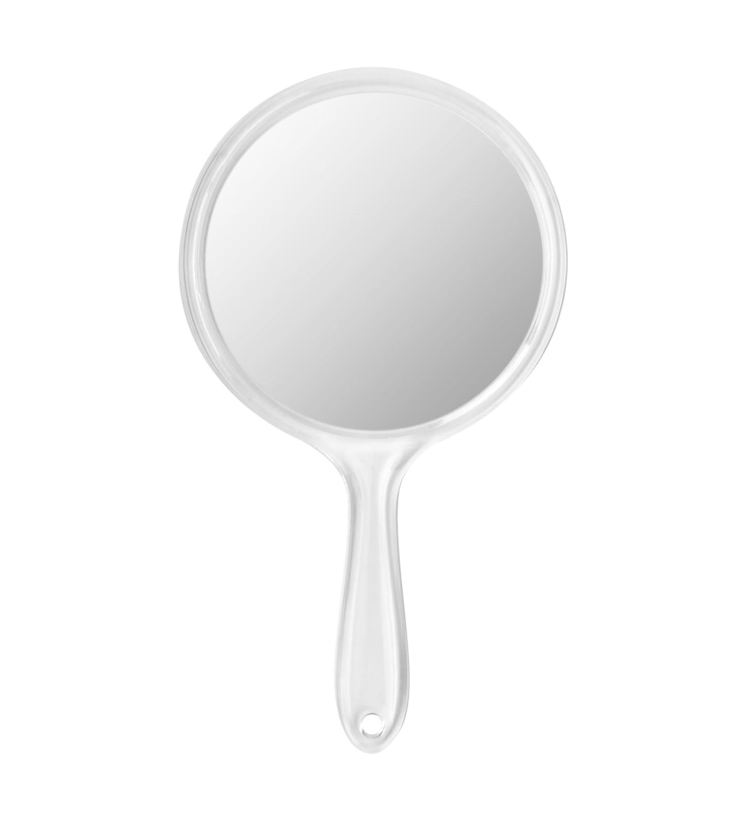 HOAAIGO 3-Fold Hand Mirror with Handle | Dual-Sided Makeup Mirror for Women & Men Perfect Enlarging Cosmetic Mirror - Buy Online on GoSupps.com