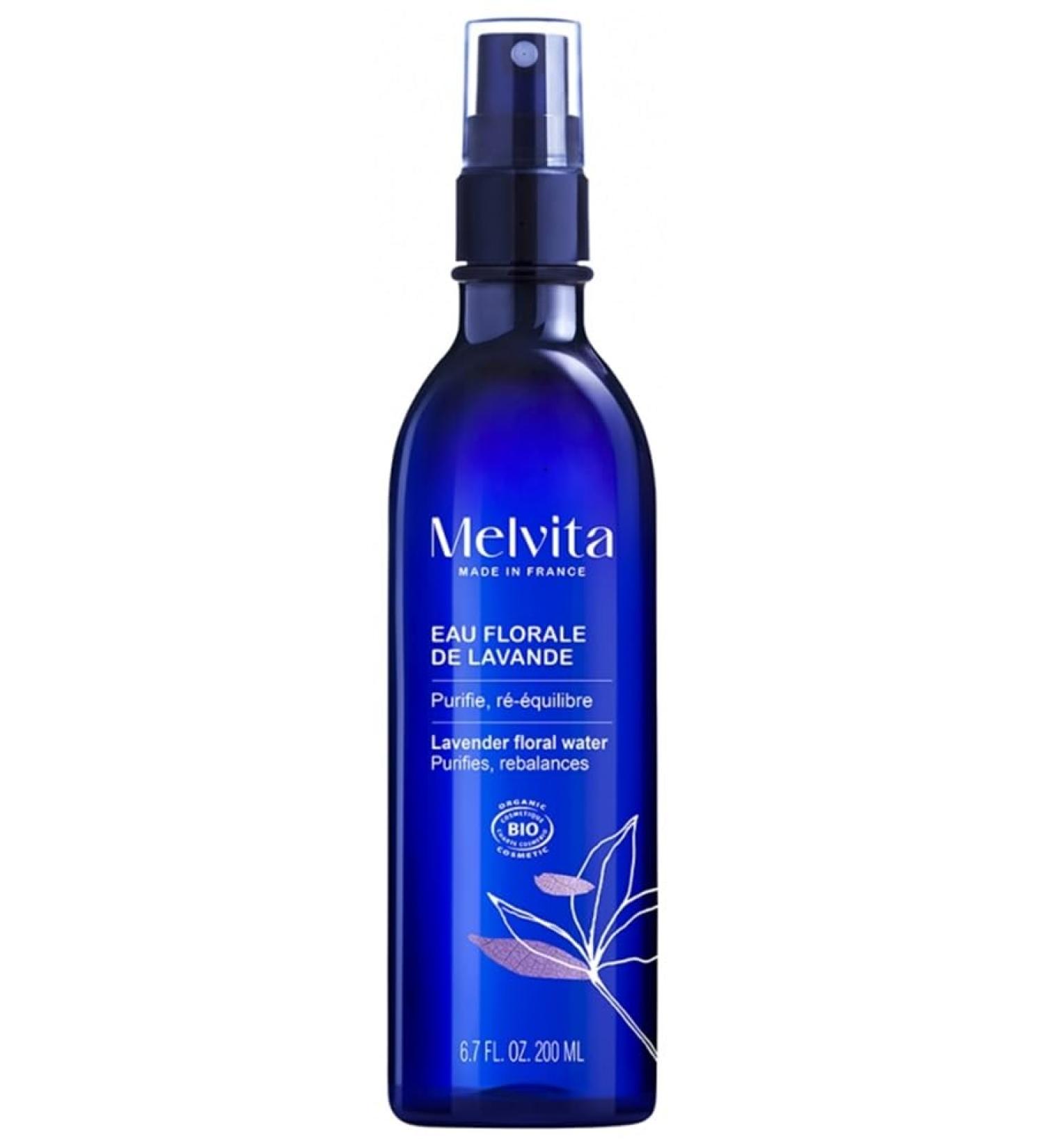 Melvita Organic Lavender Officinalis Floral Water Spray Bottle 200ml