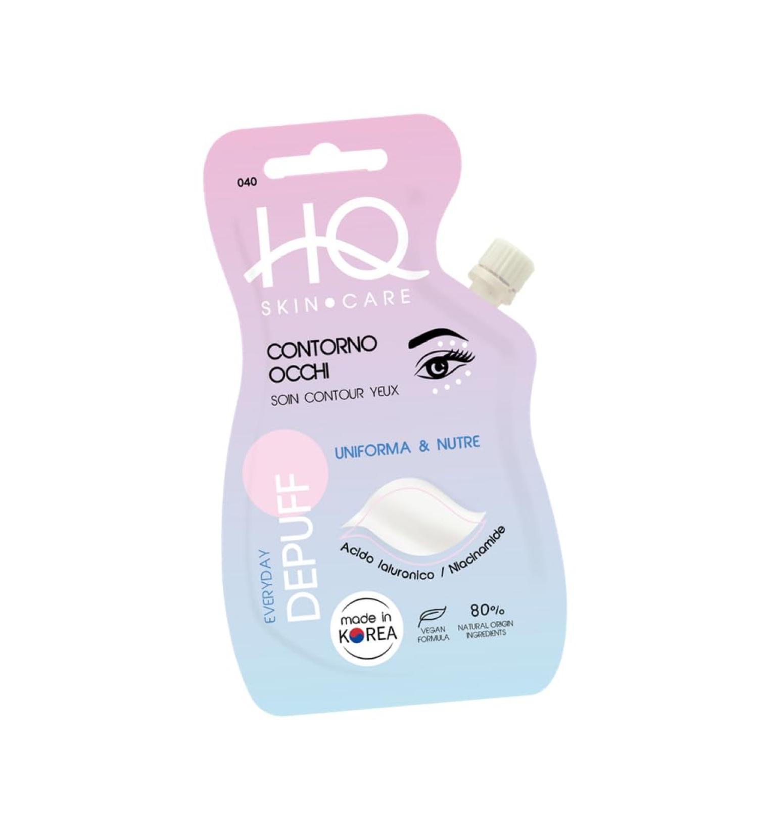HQ - Soin Contours de Yeux - Nourrit & Uniformise - Made In Cor e - Formule V gane