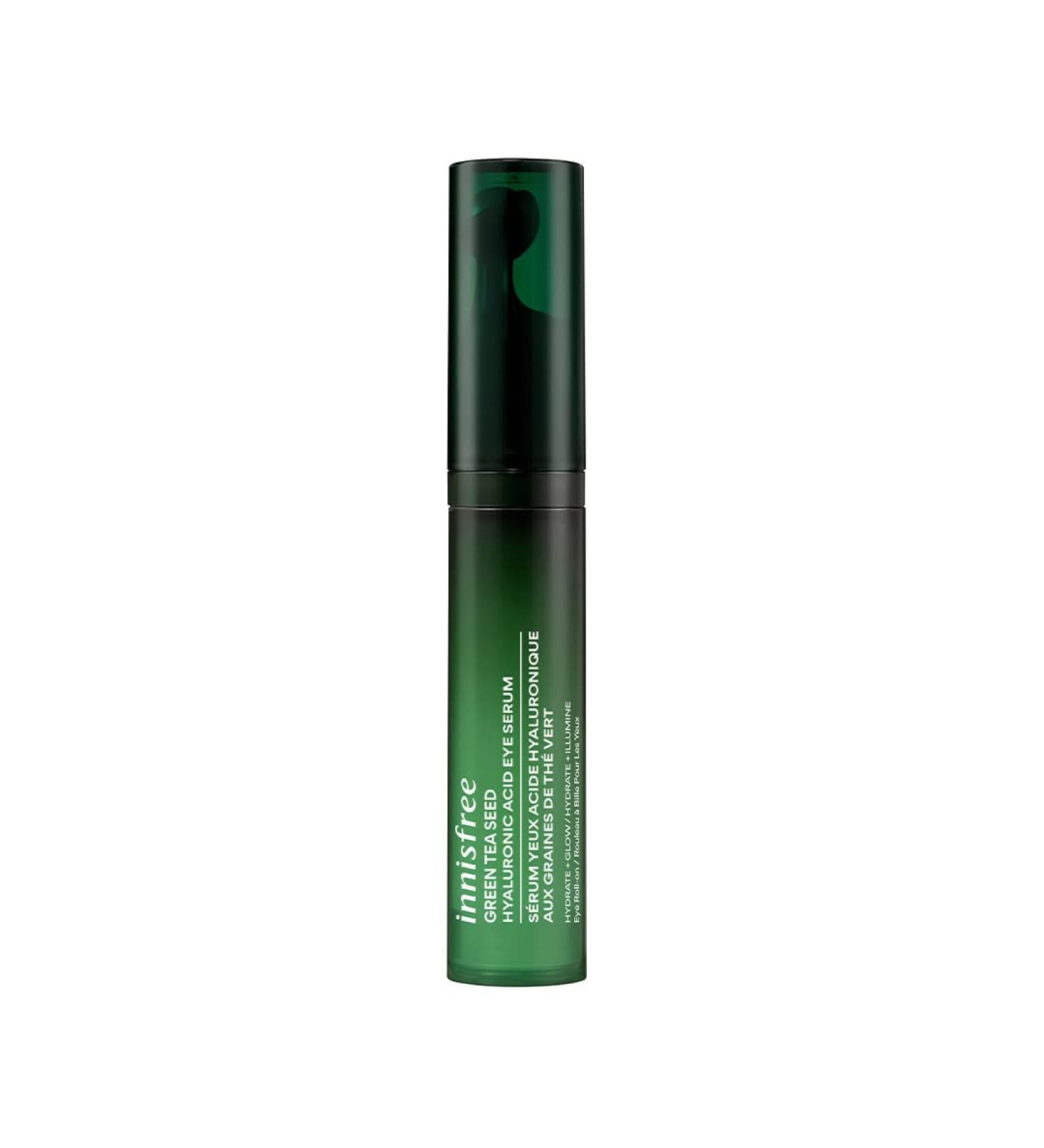 Green Tea Hyaluronic Acid Eye Serum - Hydrating & Rejuvenating Formula - Buy Online on GoSupps.com