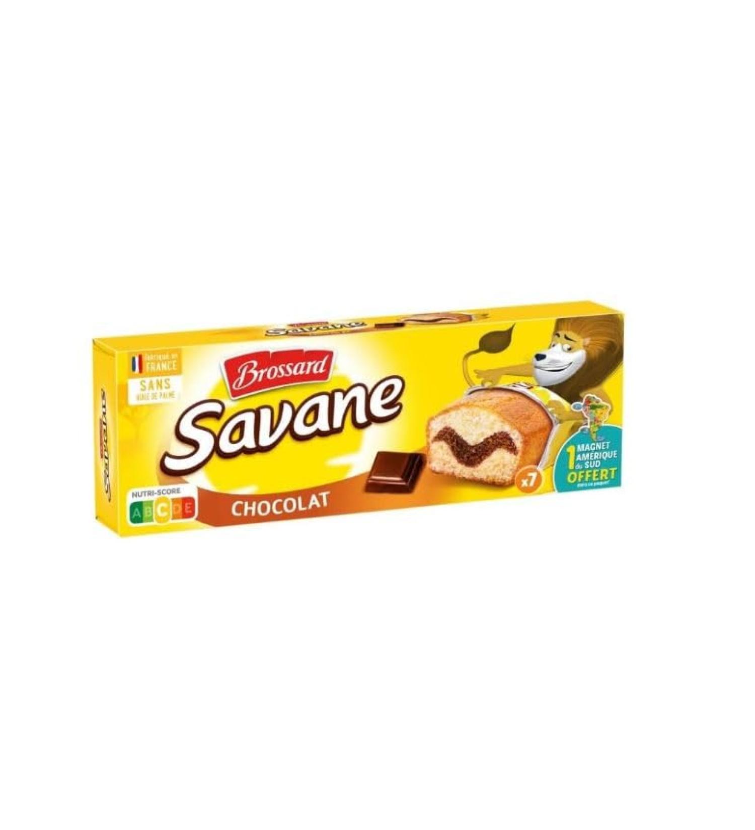  G n rique Brossard Savannah Pocket Chocolate X7 210g - Pack of 4 - Sold as a Set - Buy Online on GoSupps.com