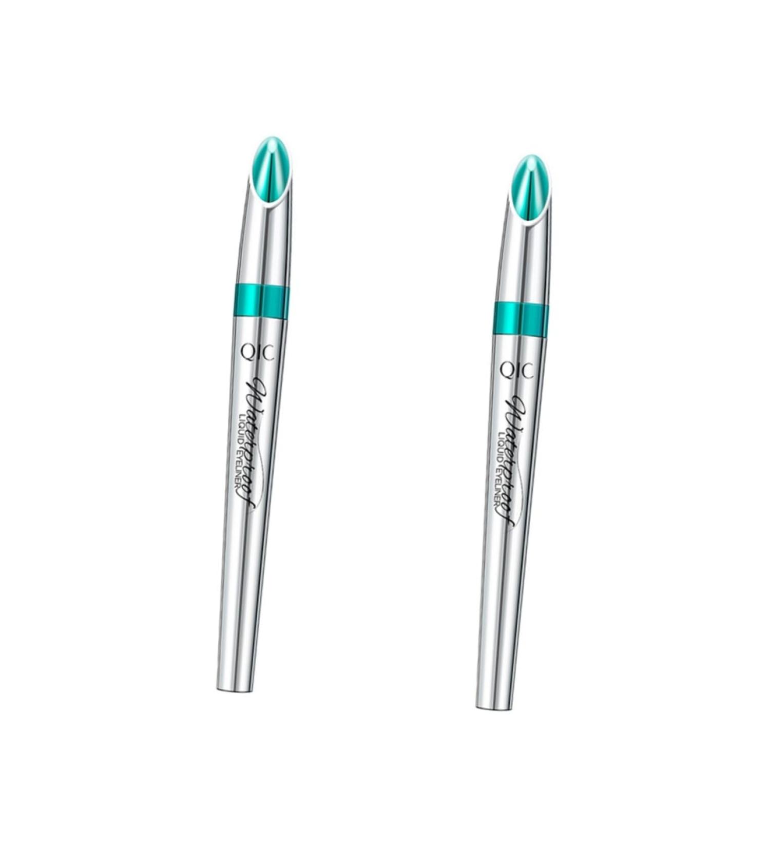 Angoily 2pcs Very Fine Eyeliner Black Waterproof Eyeliner Girls Long-lasting Eyeliner Eye Liner Pencil Gel - Buy Online on GoSupps.com