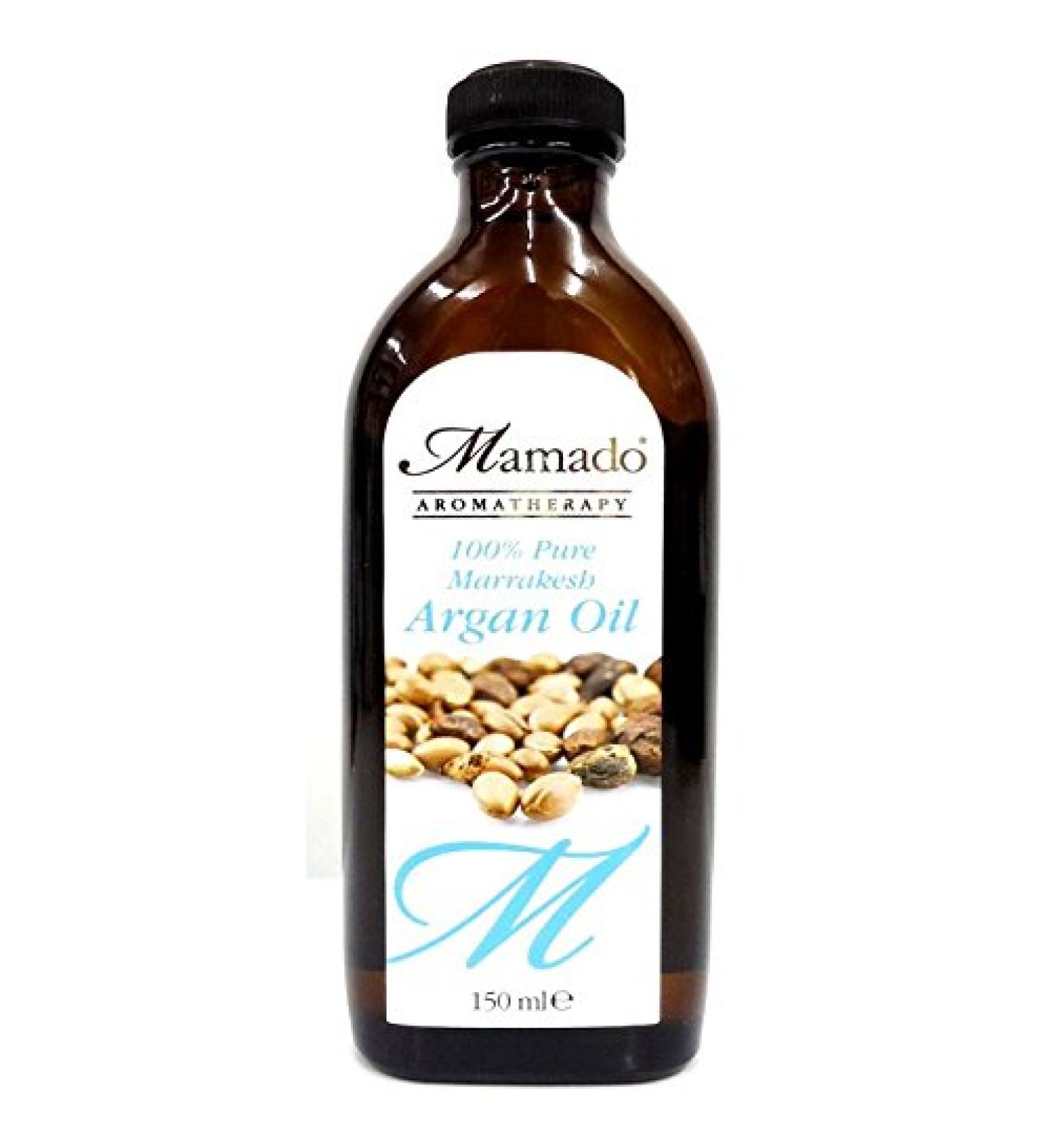 Mamado Natural Moroccan Argan Oil for Aromatherapy, Multi-Purpose, 150 ml