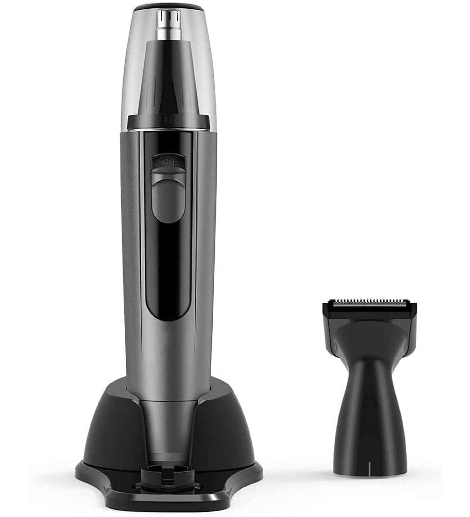 Best Men's Nose & Ear Hair Trimmer - Portable Battery-Operated Waterproof Stainless Steel - Shop Now - Buy Online on GoSupps.com