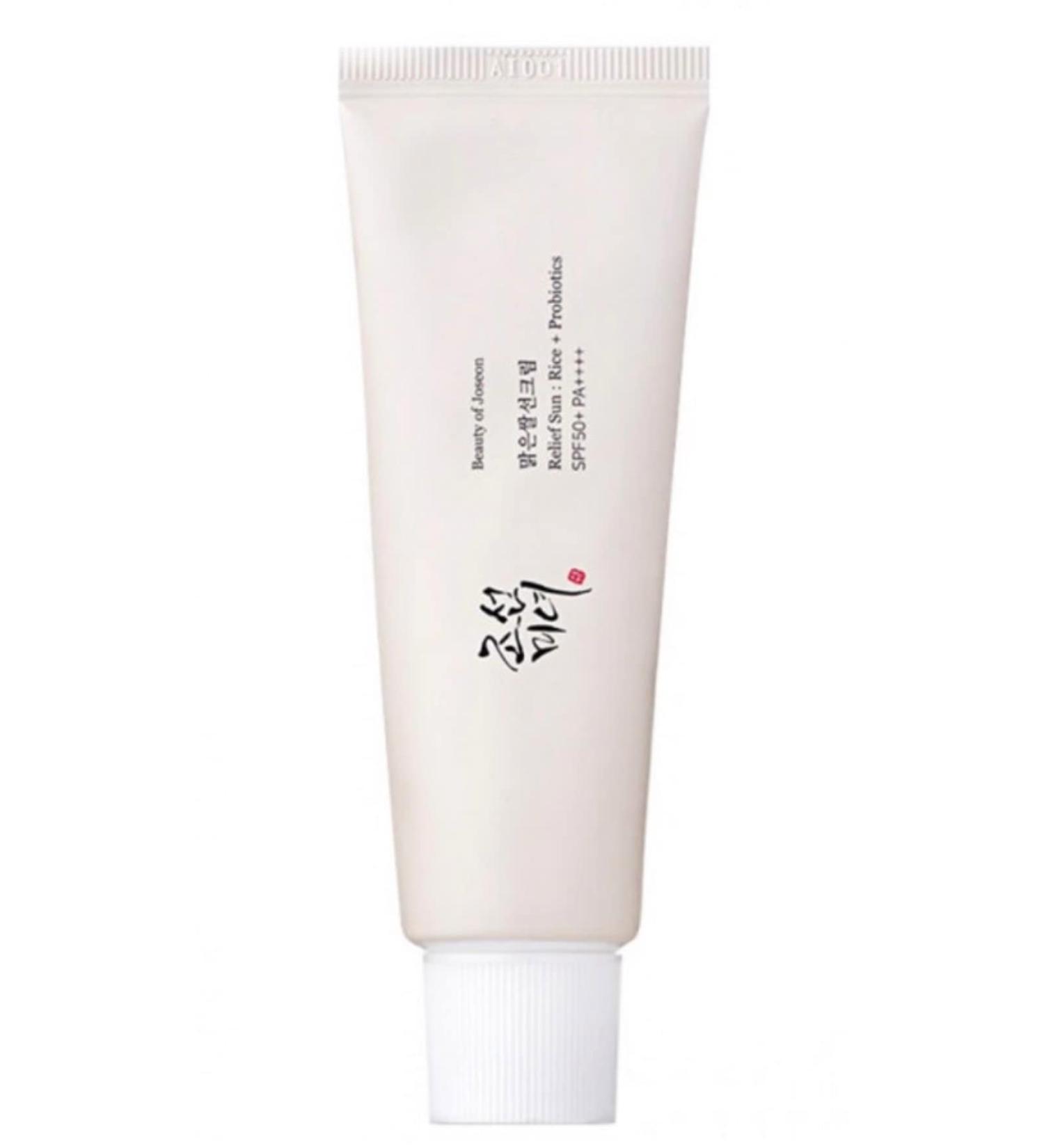 Buy Beauty of Joseon Rice Probiotics Sunscreen SPF 50+ | Nourishing Rice Extracts for Ultimate Sun Protection - Buy Online on GoSupps.com