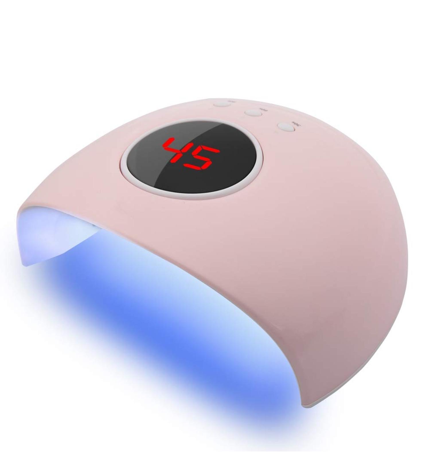 Nail Lamp 24W UV LED Nail Dryer Painless Curing Lamp with Automatic Sensor LCD Display 3 Timer Setting UV Nail Dryer for Fingernail & Toenail Gel Polish - Buy Online on GoSupps.com