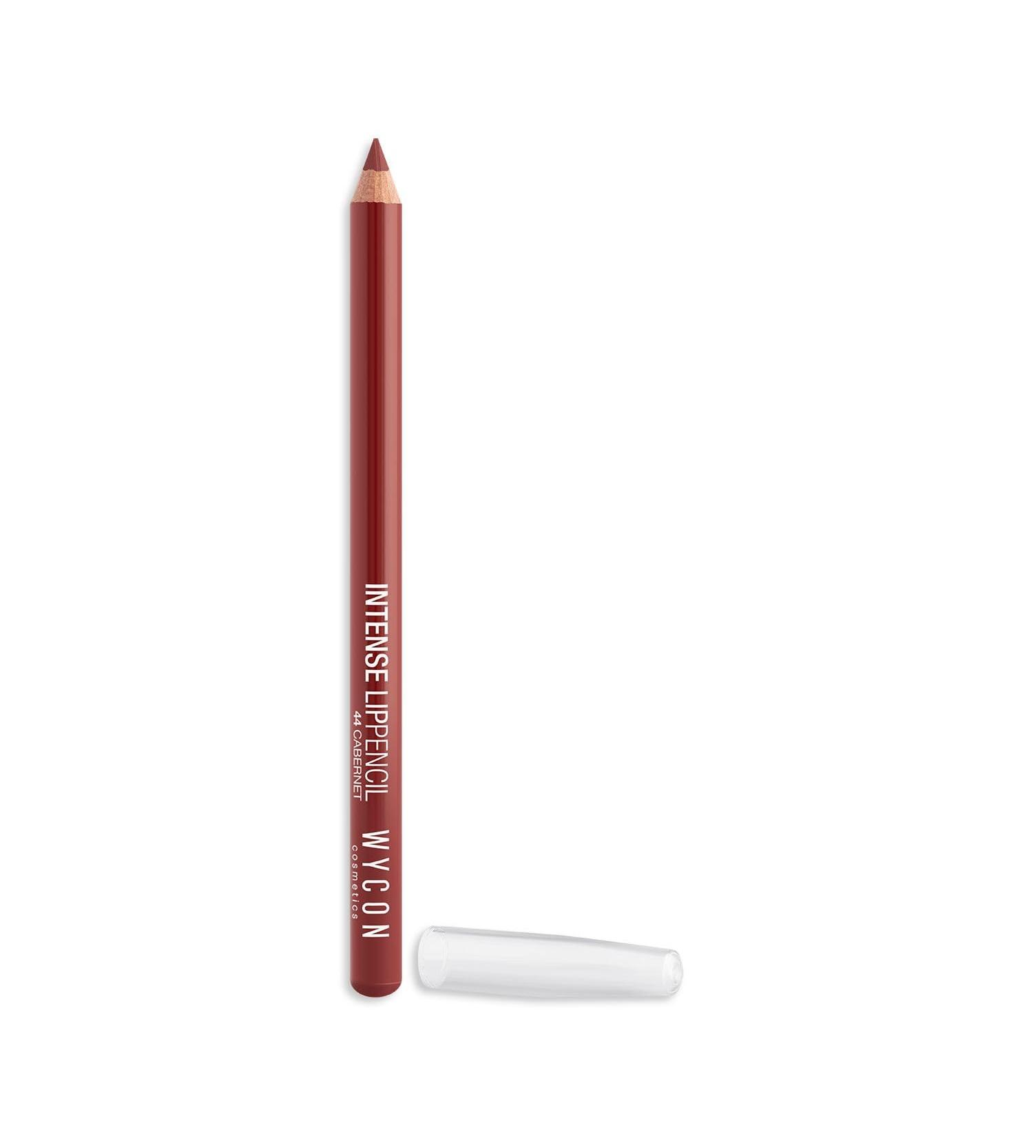 WYCON cosmetics Intensive Lip Pencell 44 Cabernet Pencil lips made of wood with high writing accuracy extremely gliding texture for precise lines or nuances