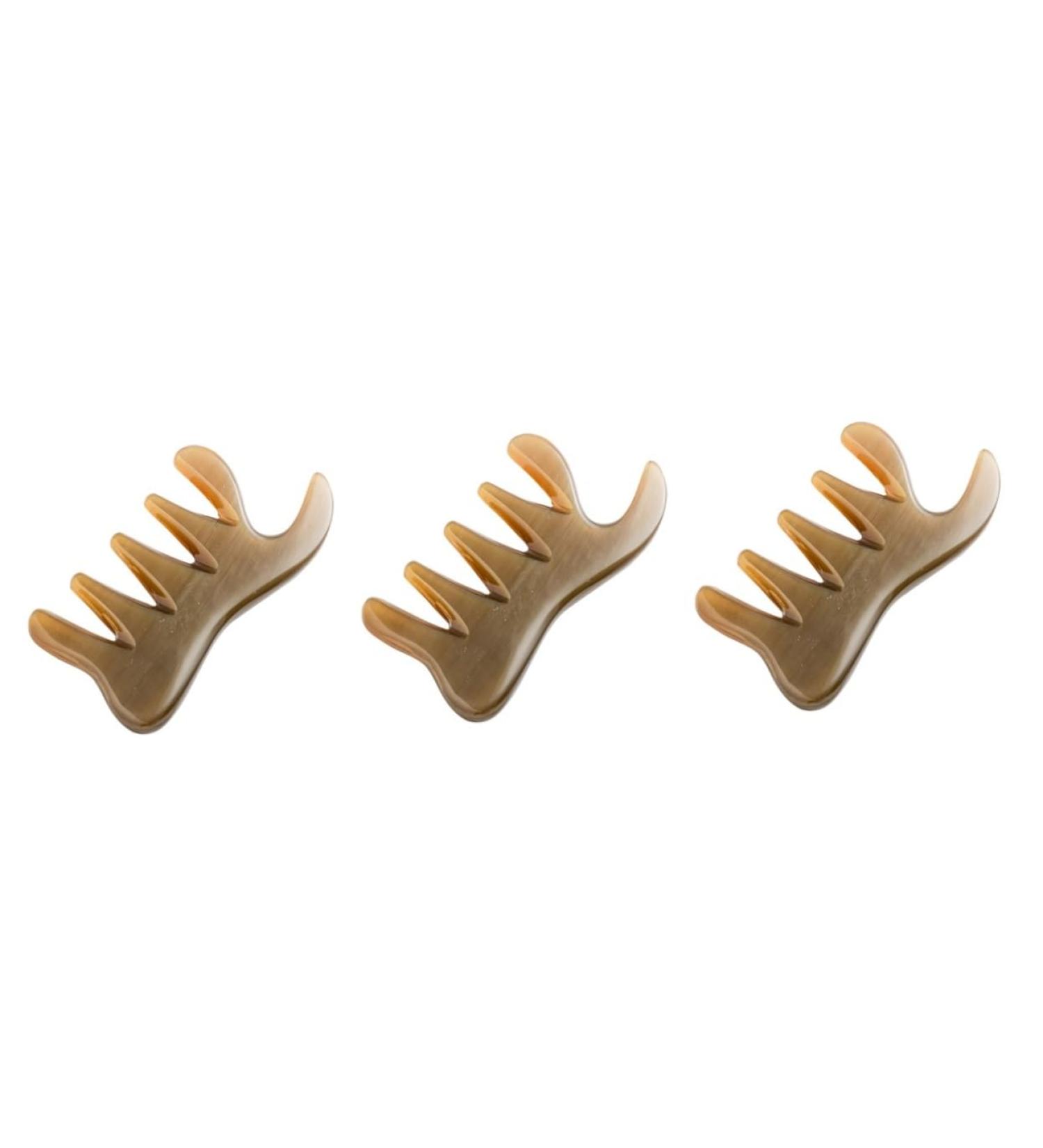 TOVINANNA 3-Piece Scratching Comb & Earpiercing Set | Handheld Head & Body Massage Device for Facial & Trigger Point Relief | 11x5.5x0.7 cm - Buy Online on GoSupps.com
