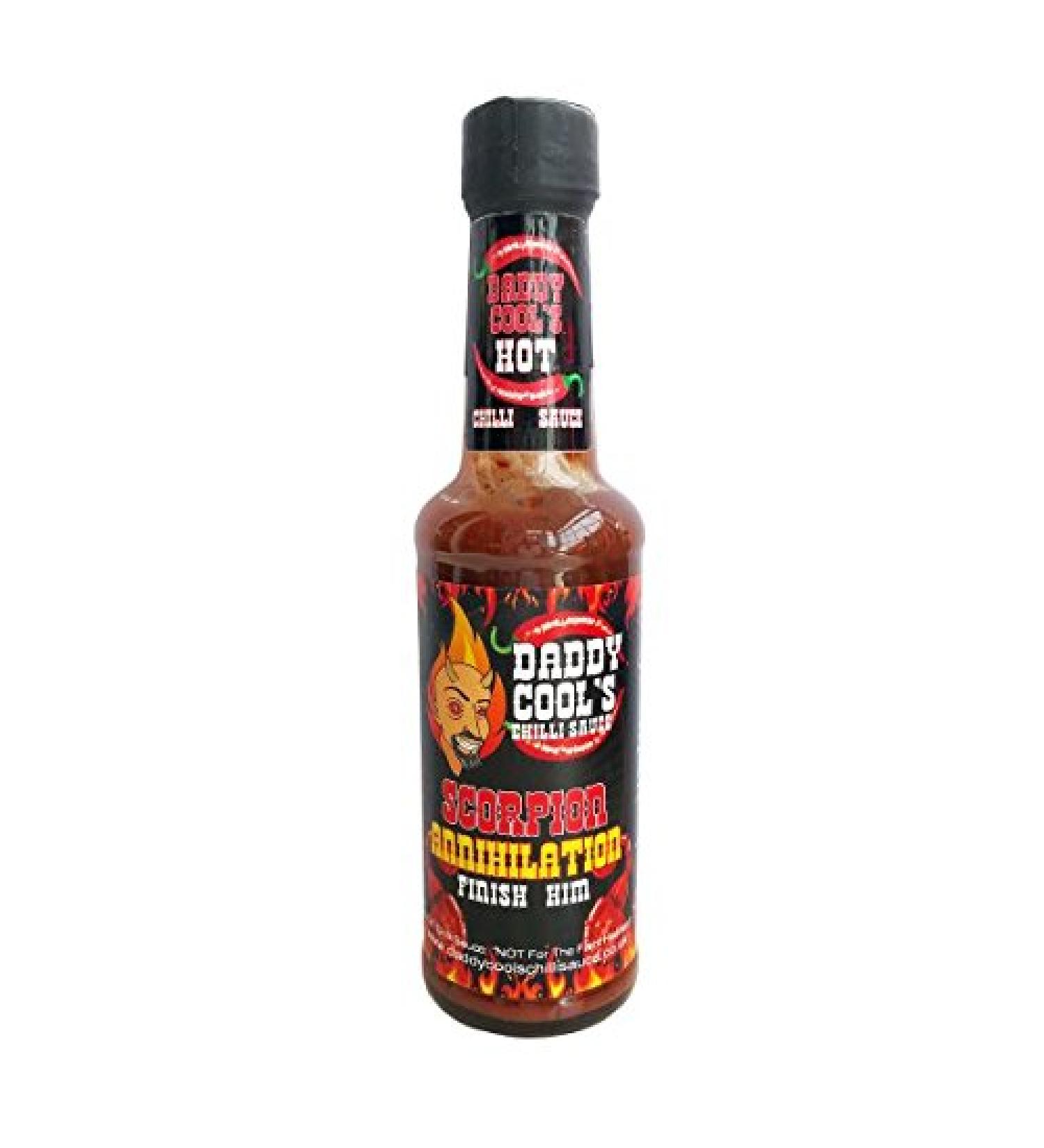 Scorpion Annihilation Finish Him Chilli Sauce - Chilli Wizards