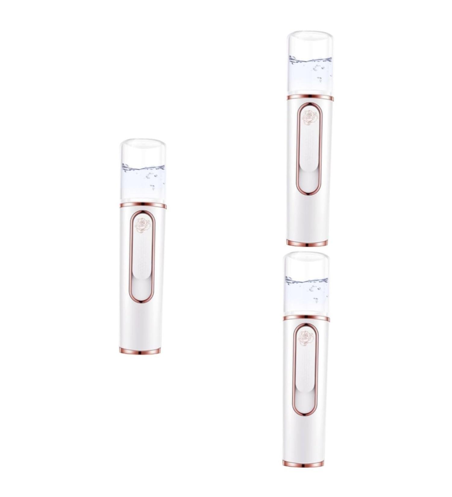 FOMIYES 3pcs Nano Mist Cooler Mini Face Humidifier Facial Water Sprayer Skin Care Nano Mist Sprayer White - Buy Online on GoSupps.com