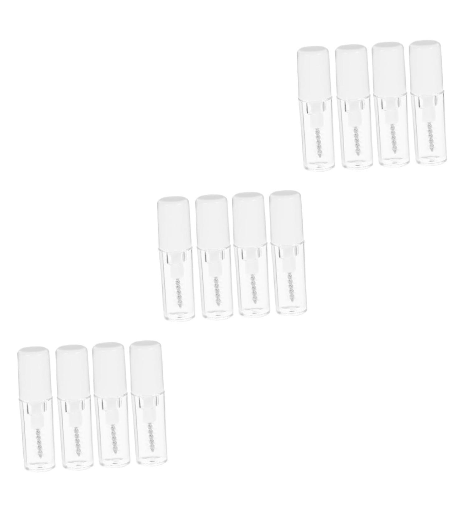 Healeved 12 Pcs Eyelash Raincoat Mascara Brow Liquid Eyebrow Setting Gel Brow Gel Brow Clear Gel Plastic 1 g (Pack of 1) As Shownx3pcs - Buy Online on GoSupps.com