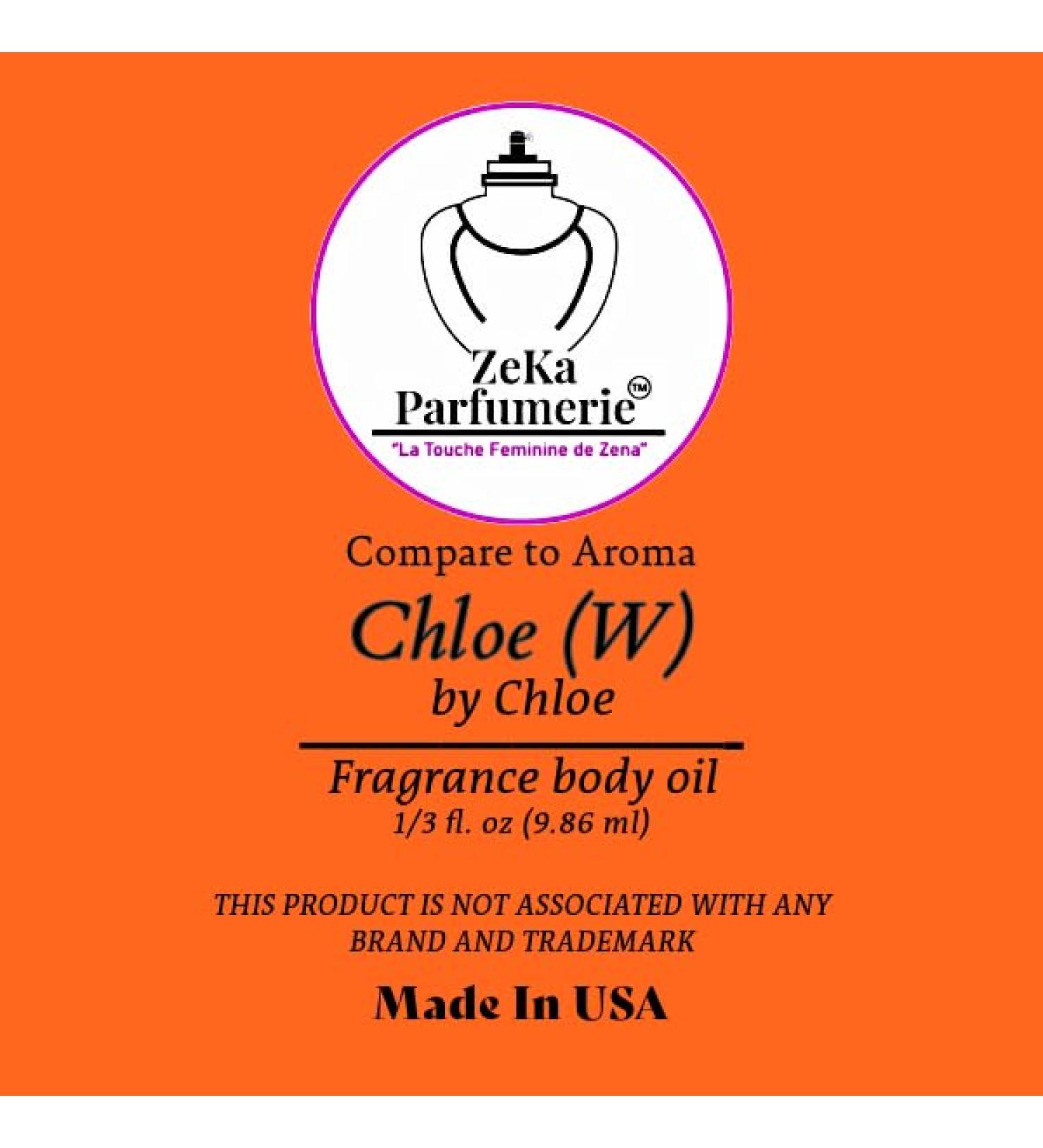 Chloe-Inspired Fragrance Body Oil 1/3 oz - Aroma Roll-On for Women | Shop Internationally - Buy Online on GoSupps.com
