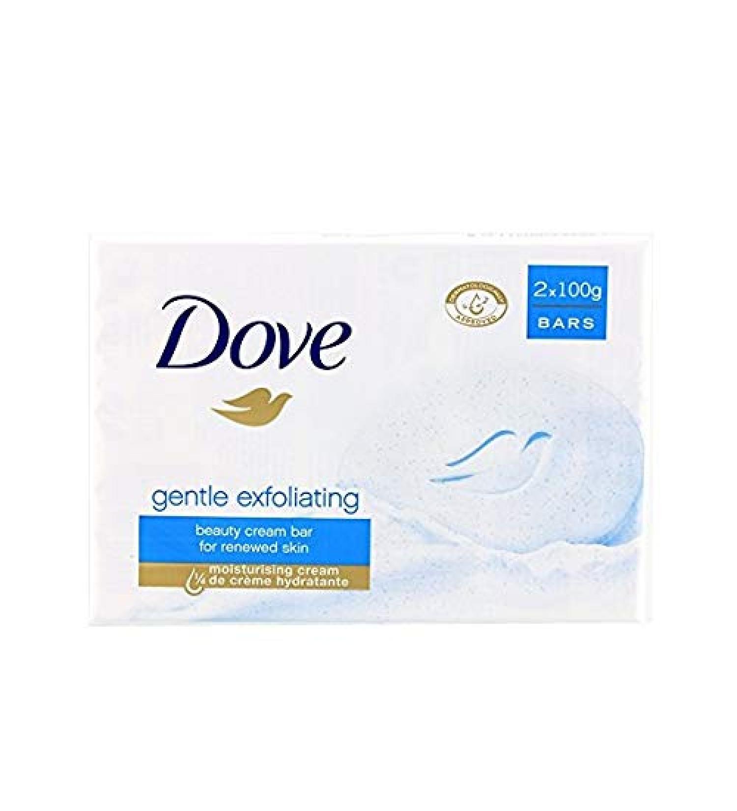 Dove Dove Gentle Exfoliating Soaps 3-Pack (2 x 100g)